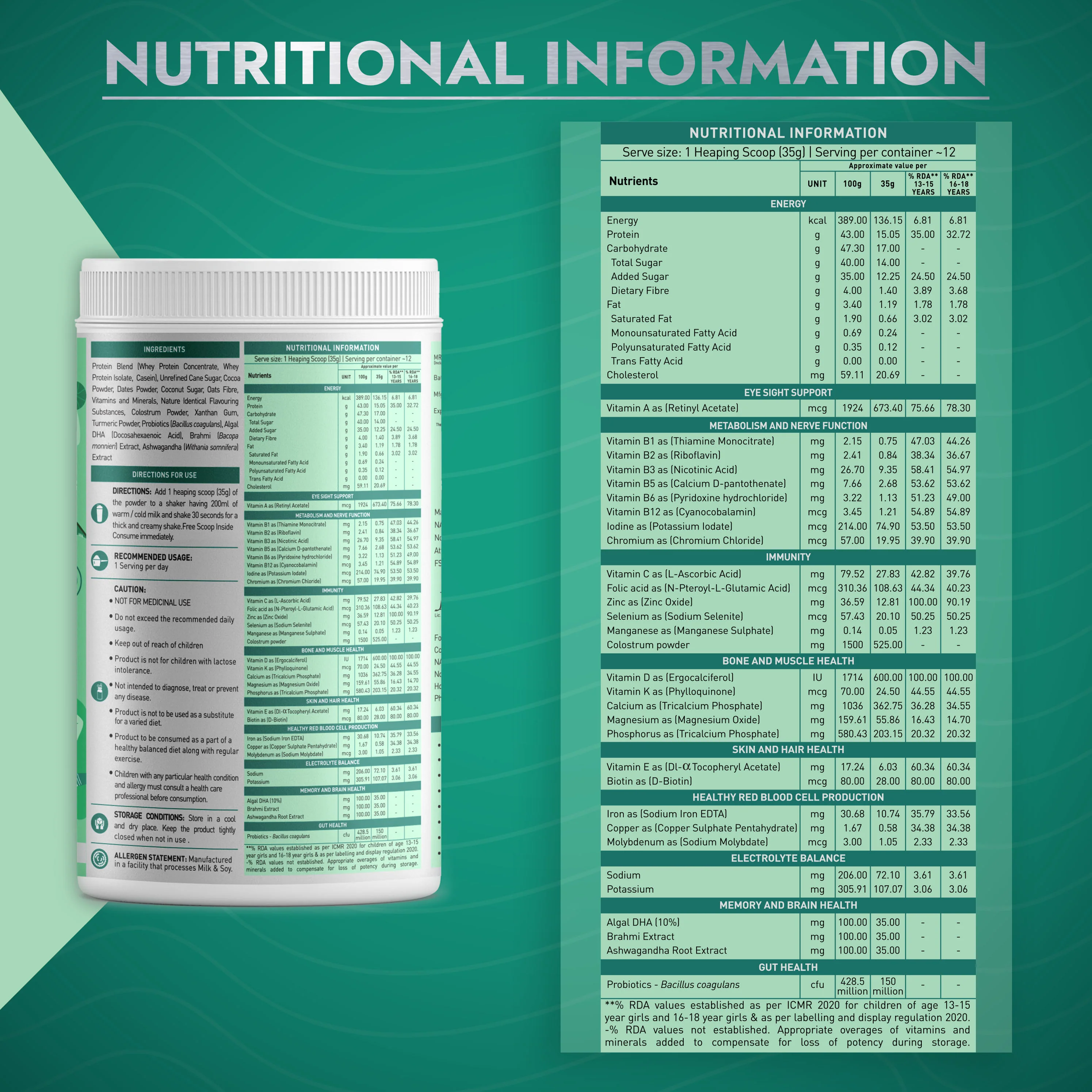 Gen-Z Protein Powder Teenagers - Image 4