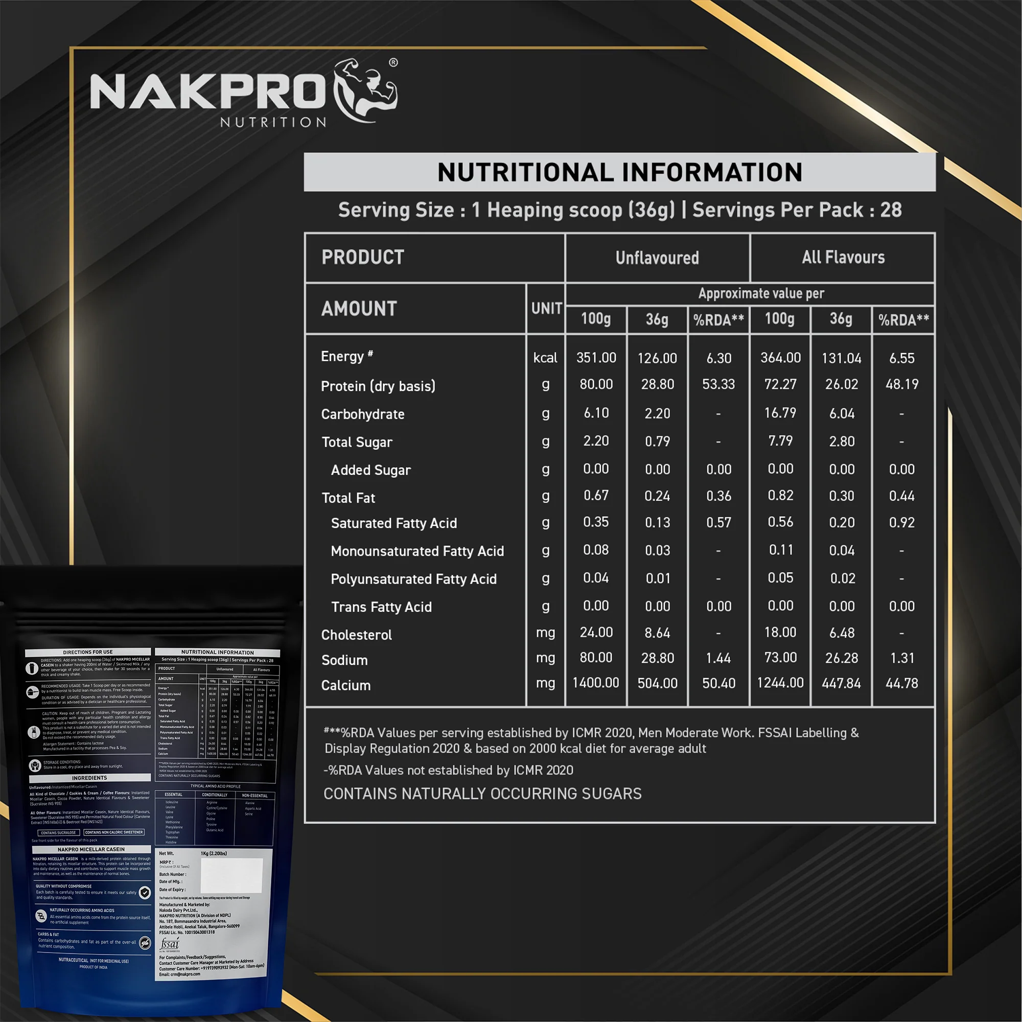 Micellar Casein Protein Powder - Image 24