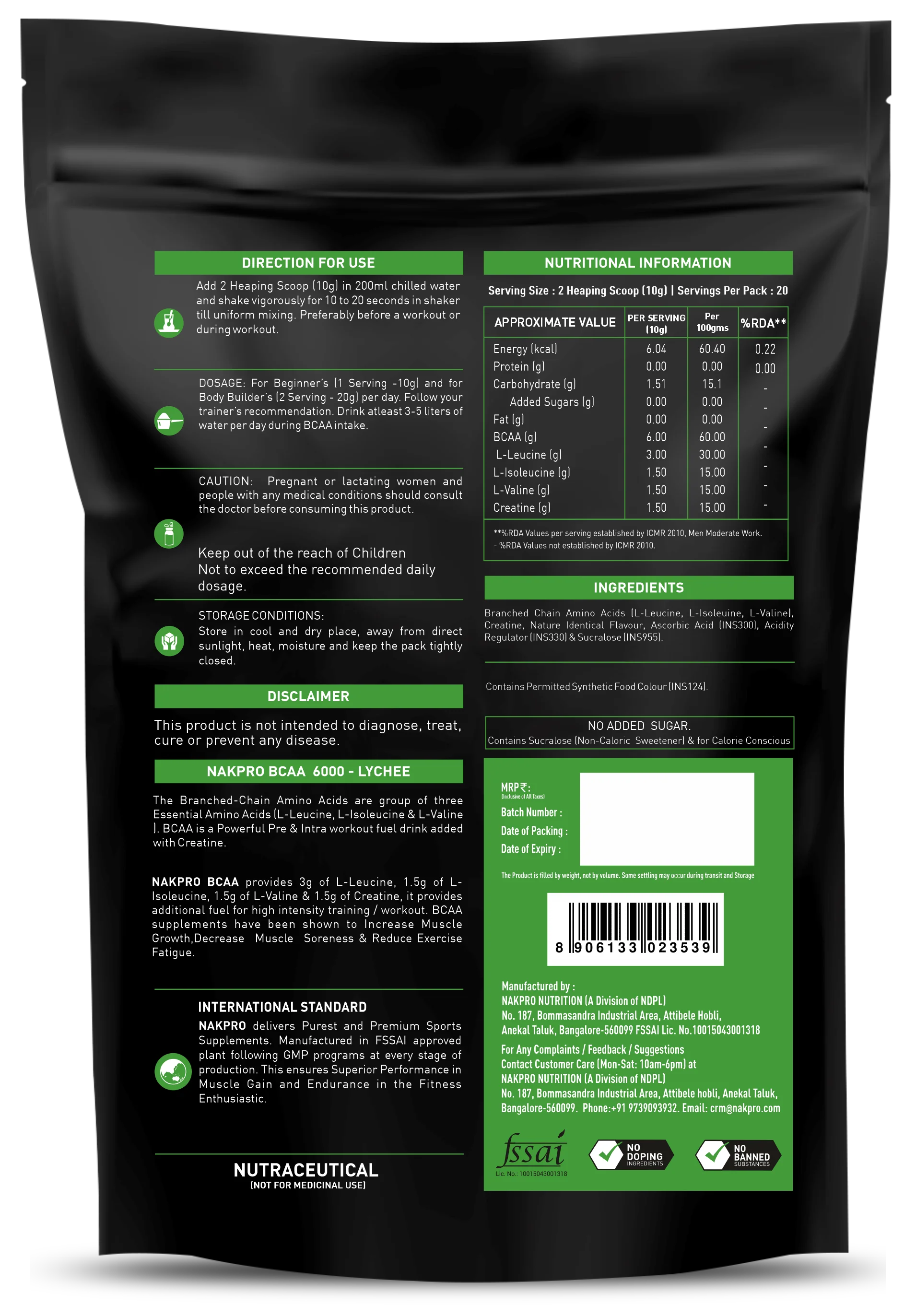 BCAA Powder | Essential Amino Acid - Image 12