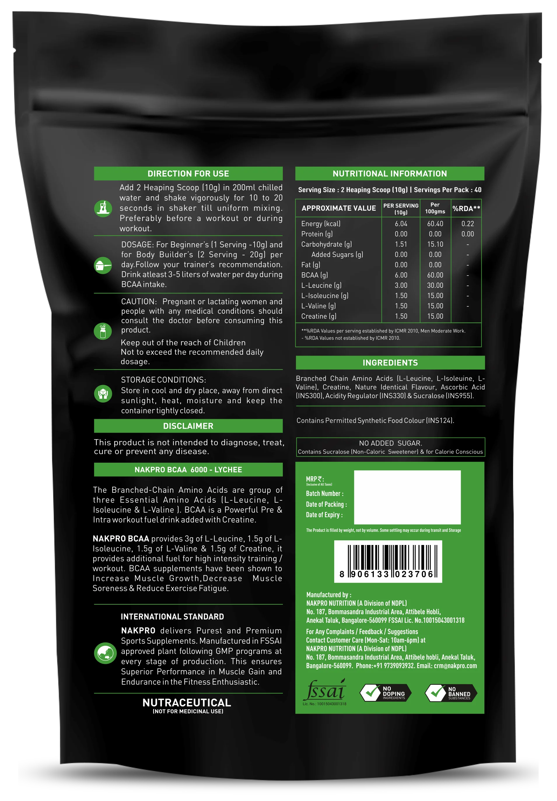 BCAA Powder | Essential Amino Acid - Image 13