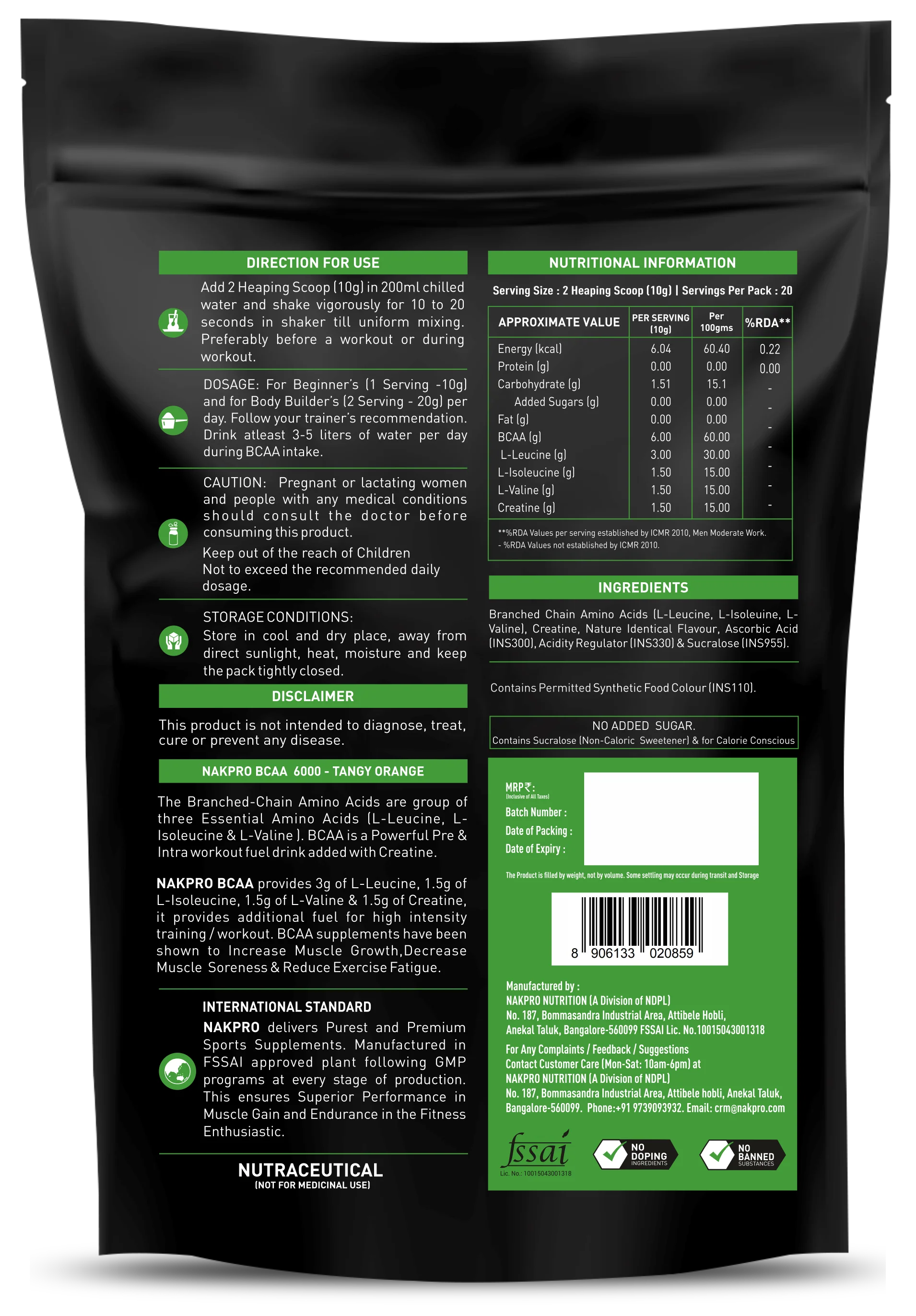 BCAA Powder | Essential Amino Acid - Image 14