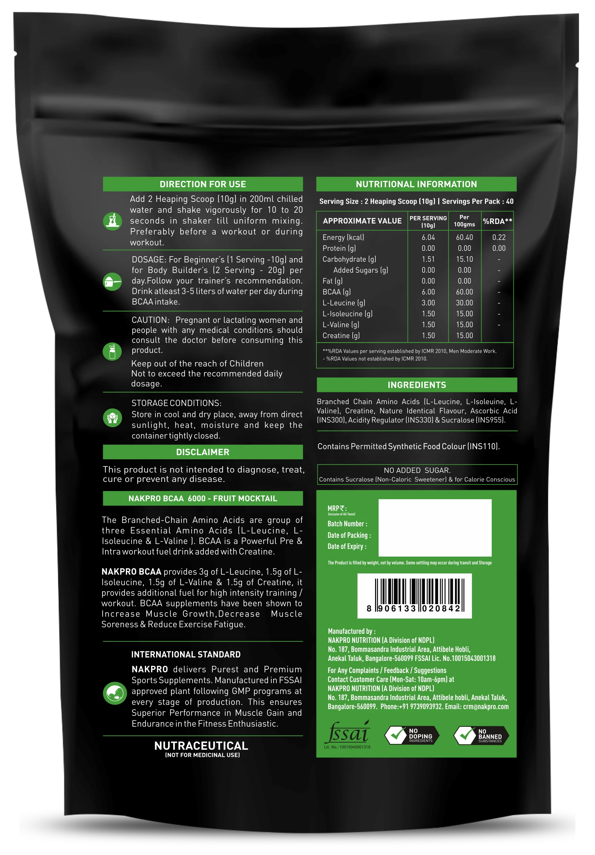 BCAA Powder | Essential Amino Acid - Image 17
