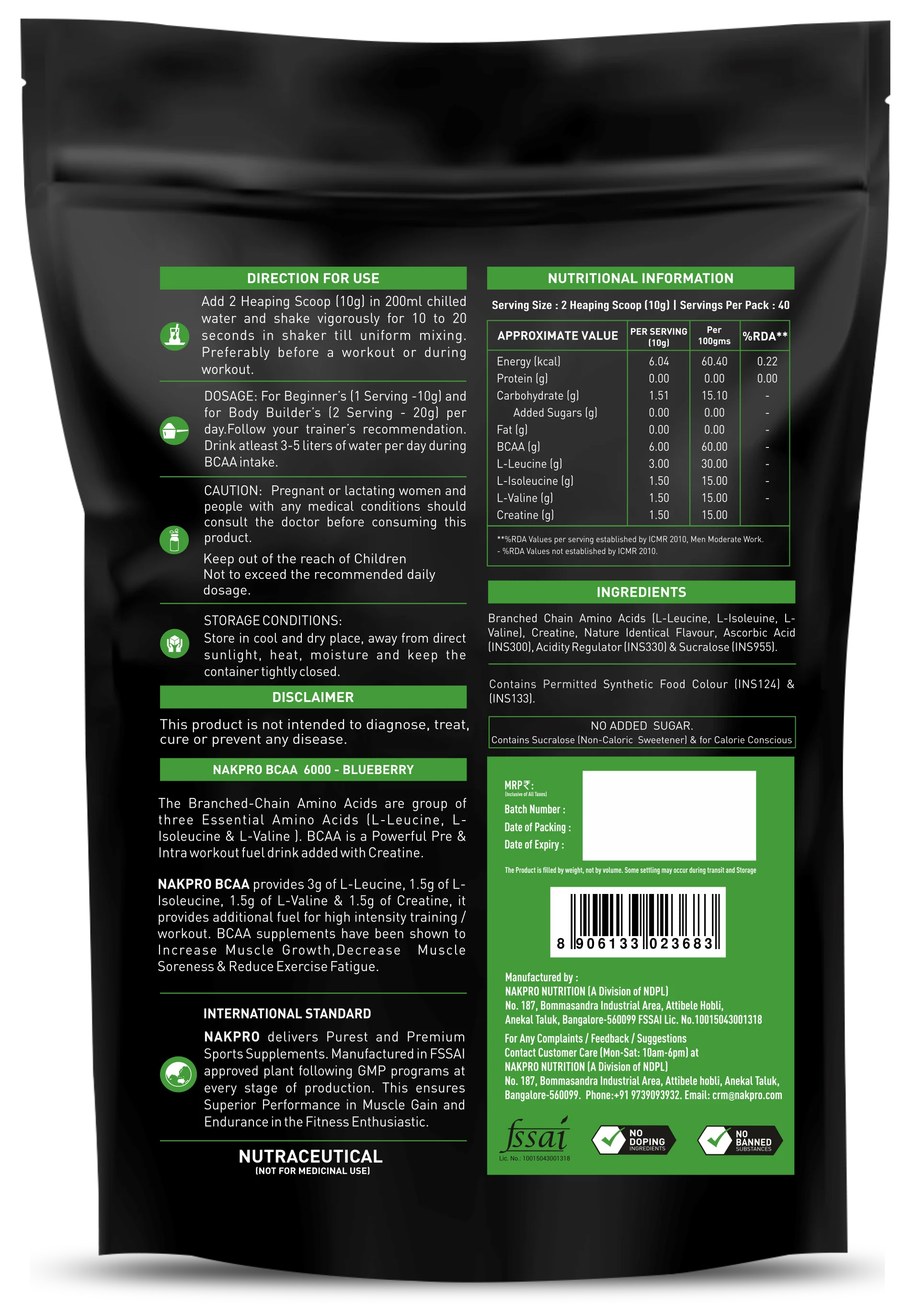 BCAA Powder | Essential Amino Acid - Image 6