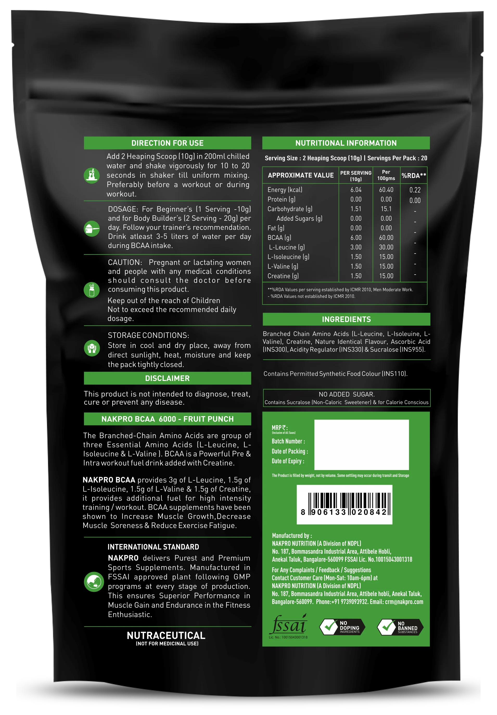 BCAA Powder | Essential Amino Acid - Image 7
