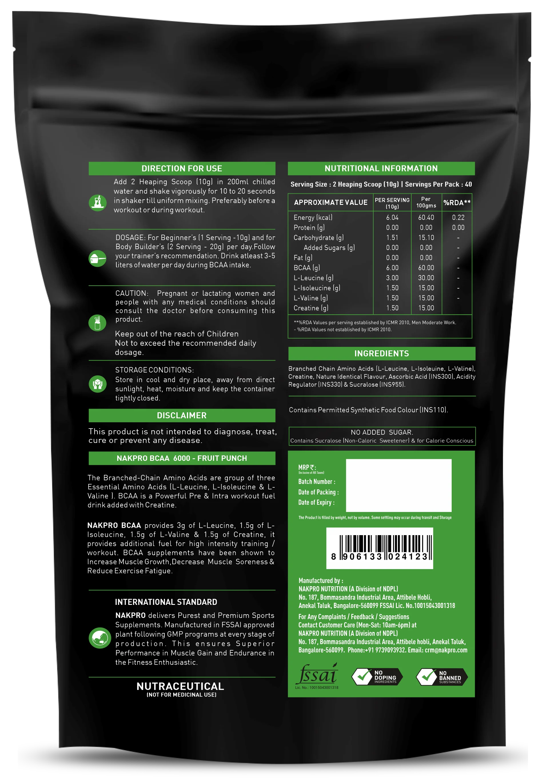 BCAA Powder | Essential Amino Acid - Image 9