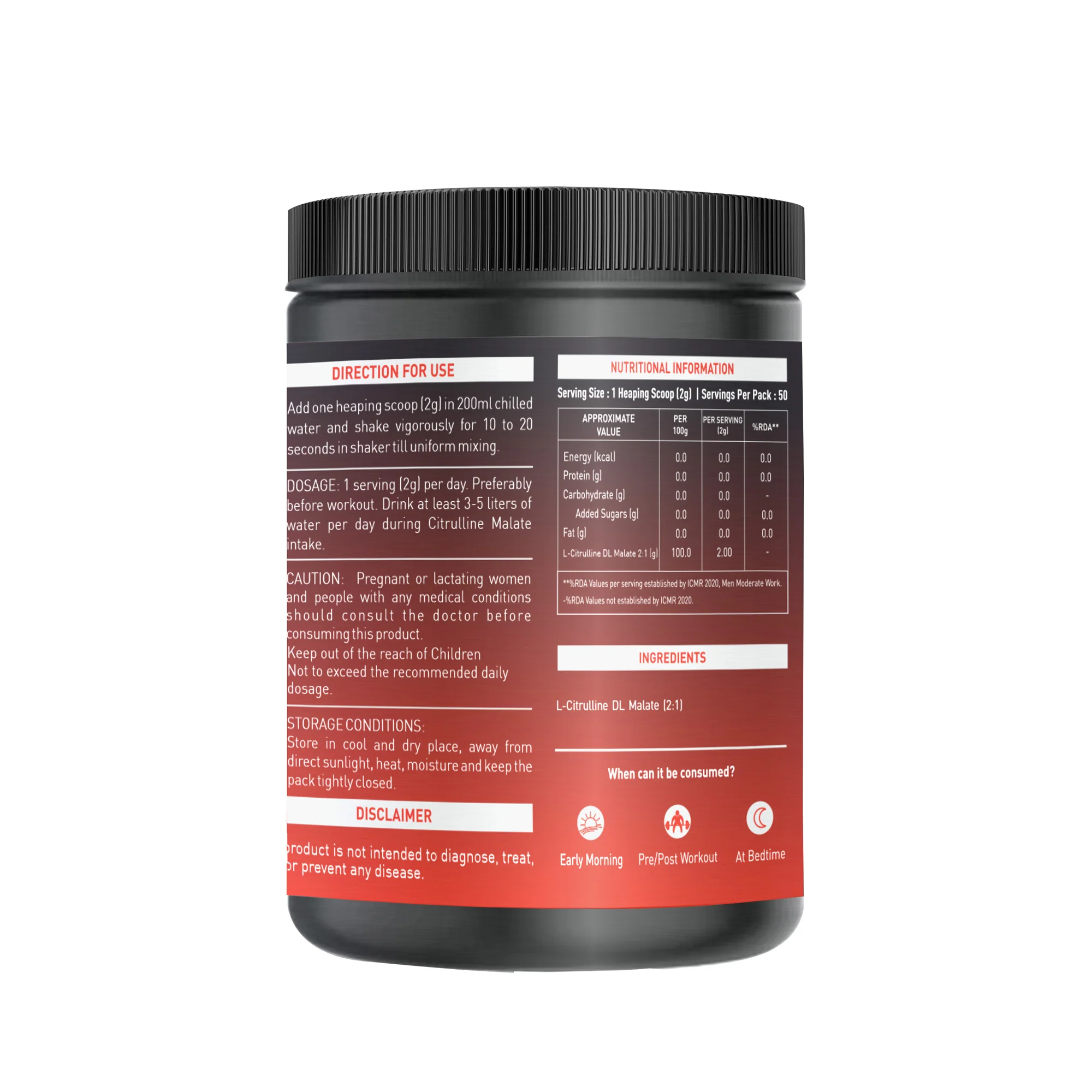 Citrulline Malate | Amino Acid Supplement - Image 21