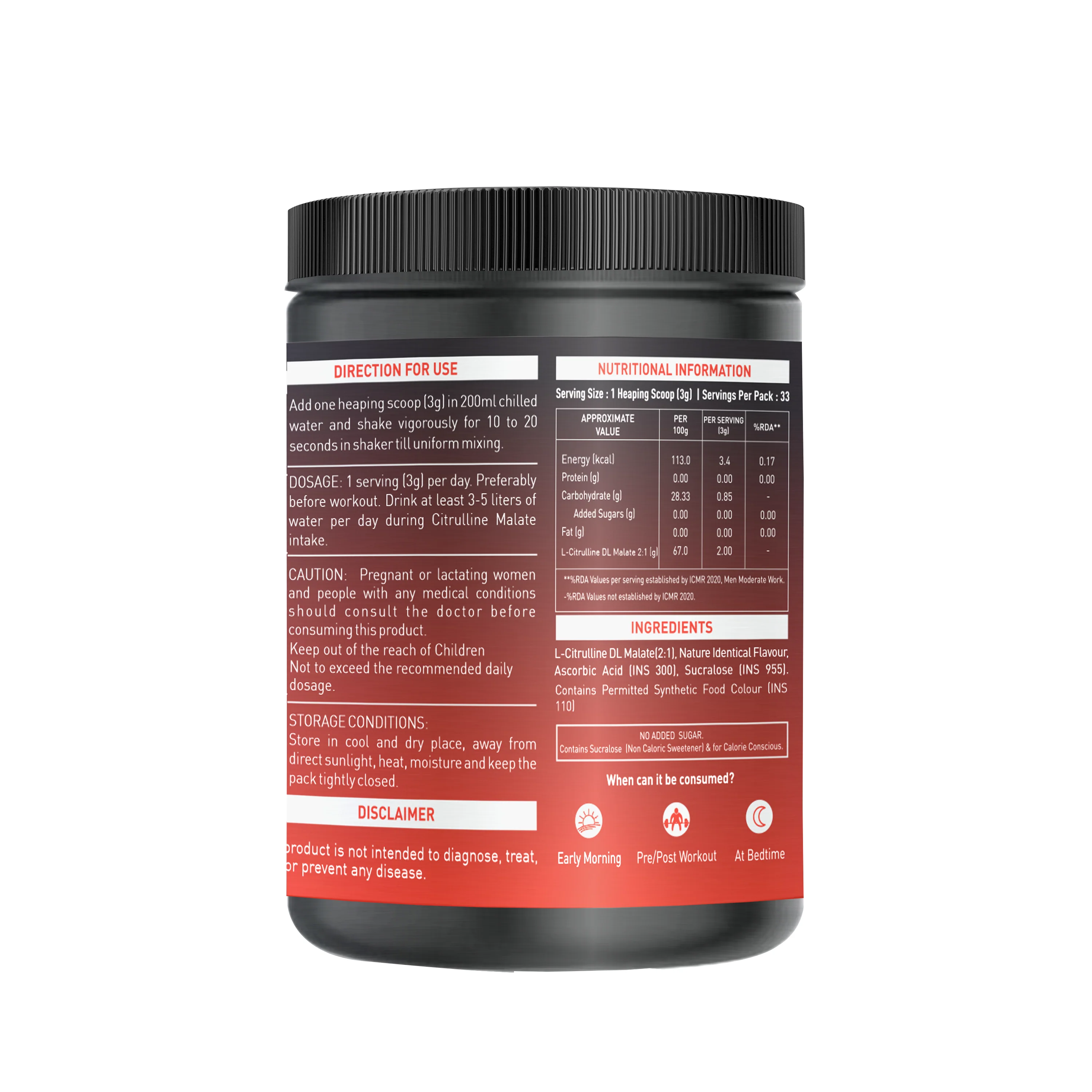 Citrulline Malate | Amino Acid Supplement - Image 7