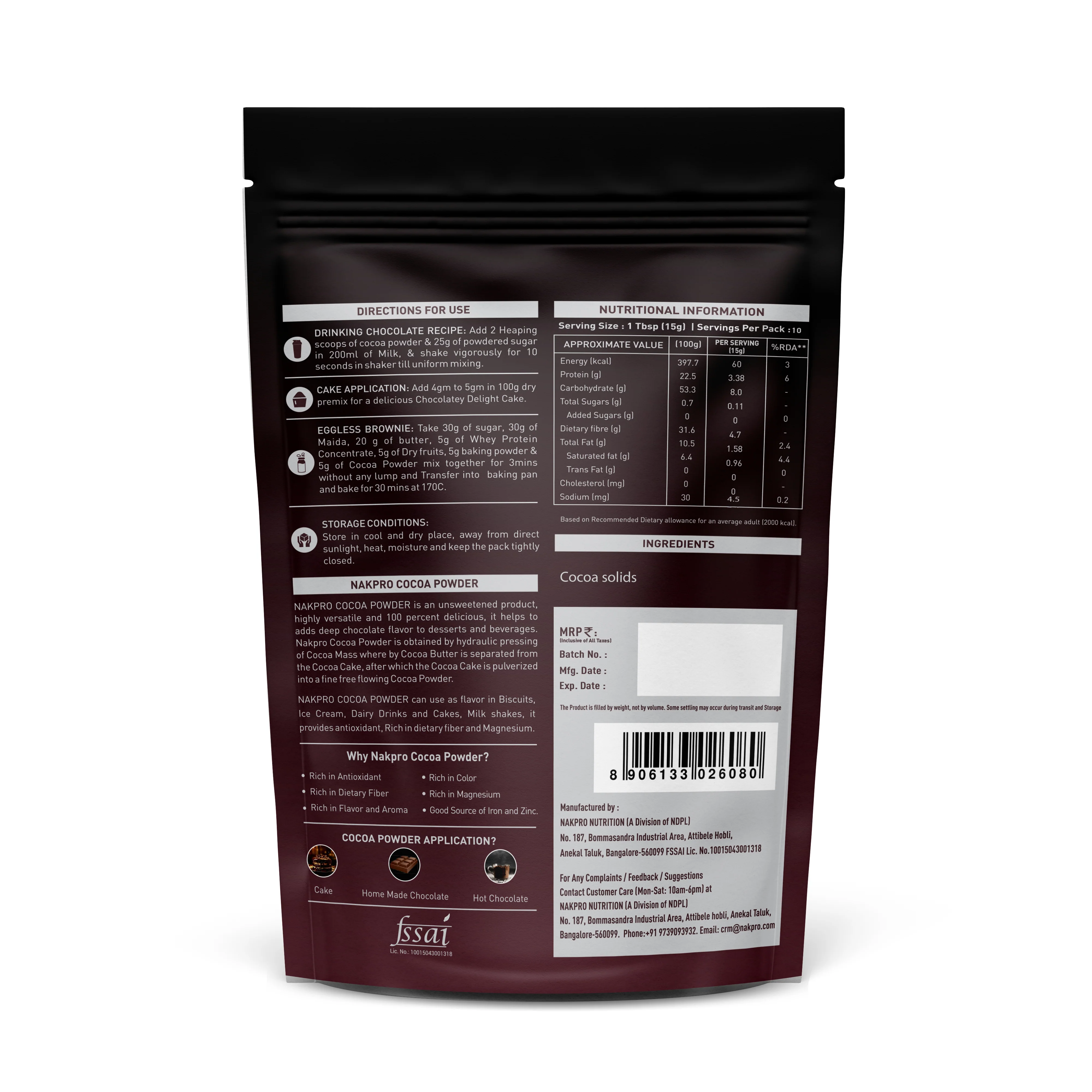 Nakpro Cocoa Powder - Image 8