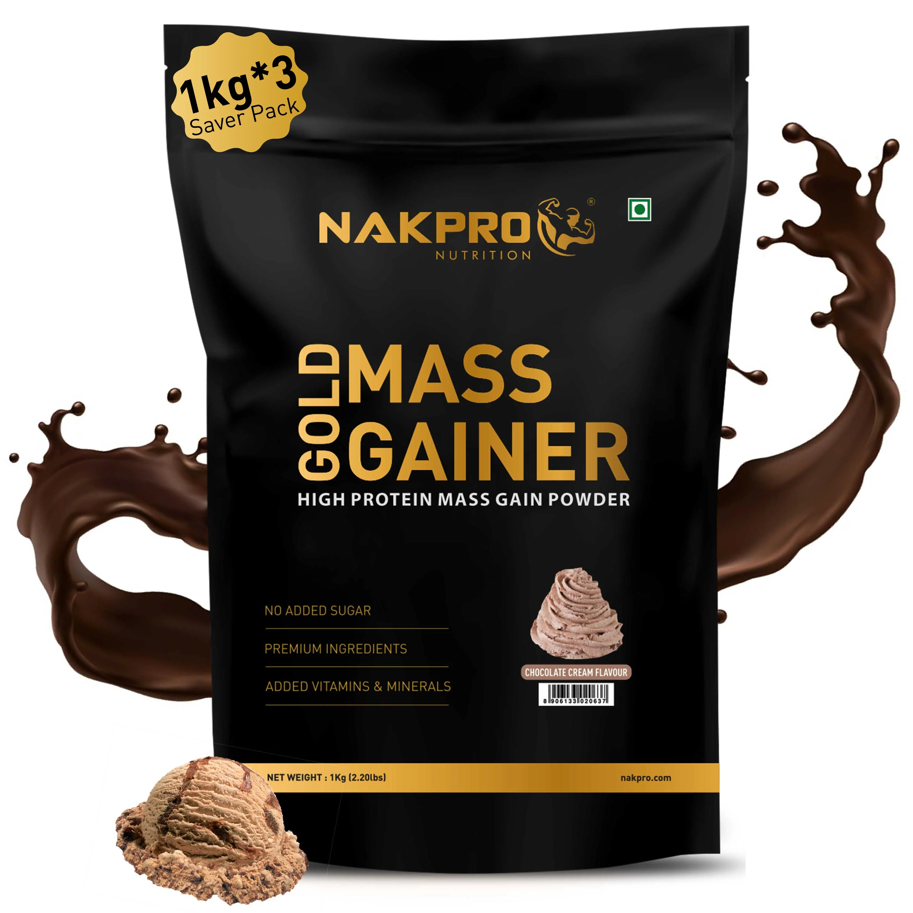 Gold Mass Gainer | High Protein Mass Gainer - Image 22