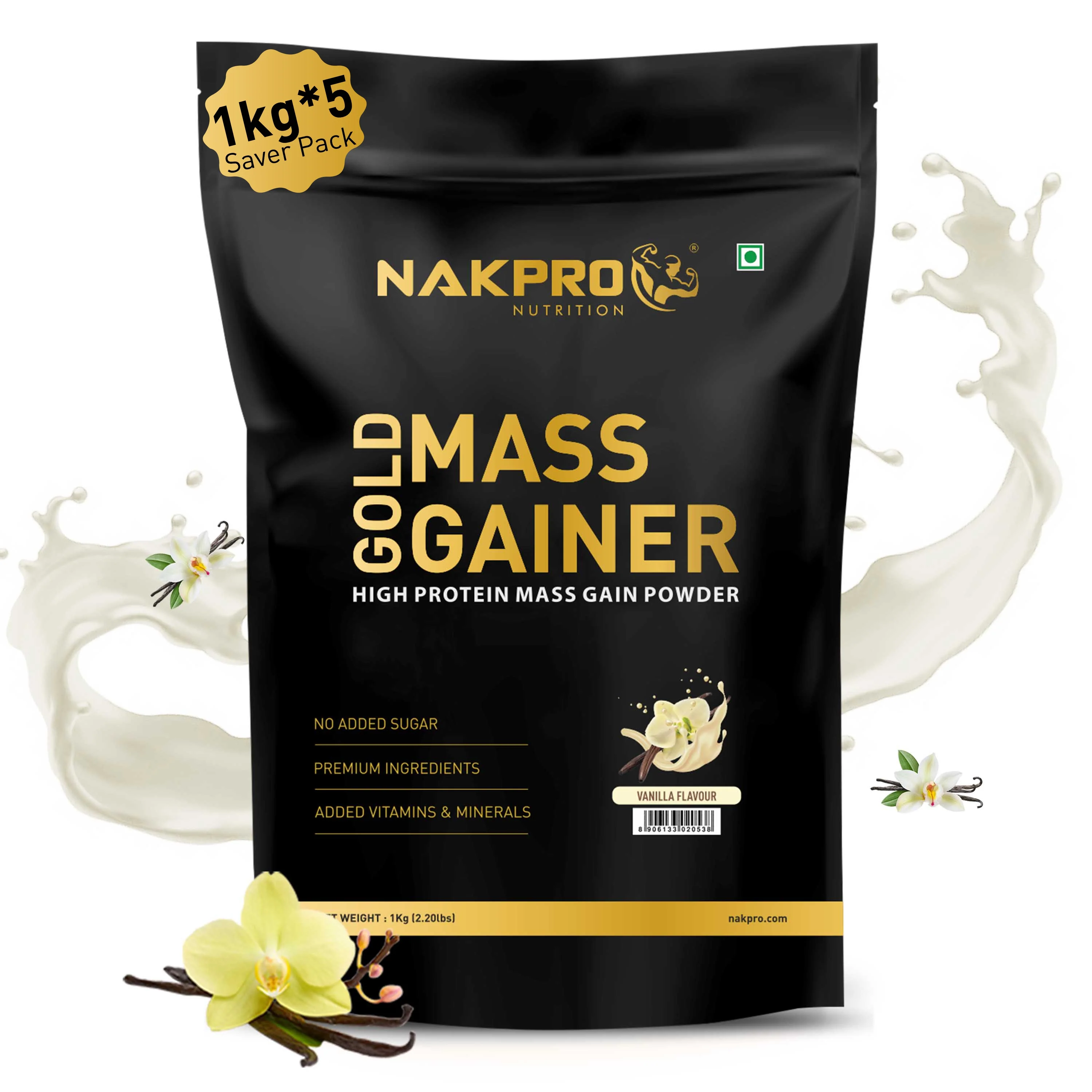 Gold Mass Gainer | High Protein Mass Gainer - Image 35