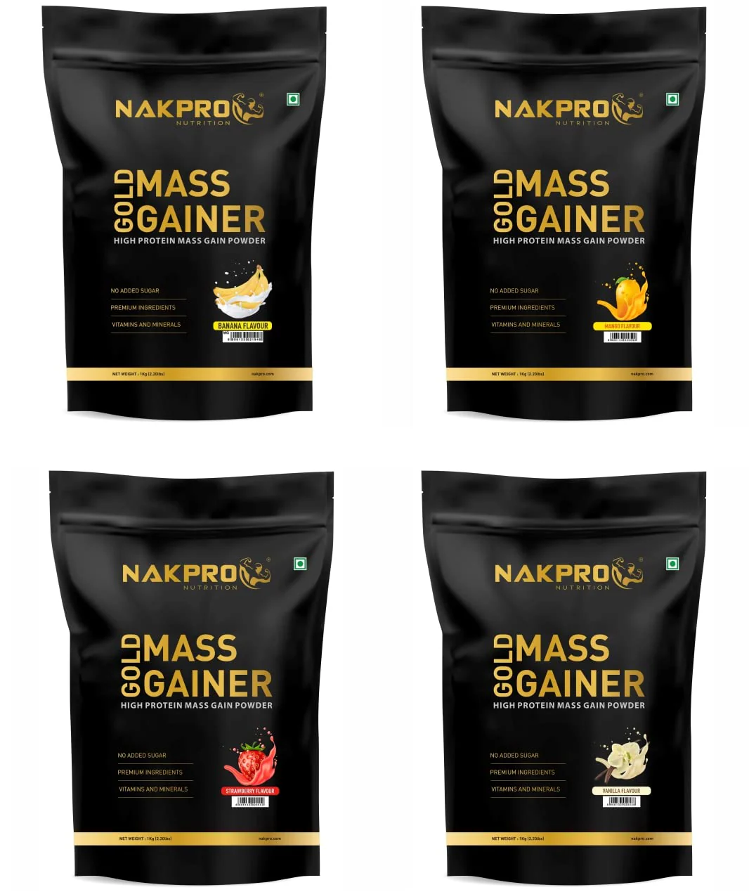 Gold Mass Gainer | High Protein Mass Gainer - Image 4
