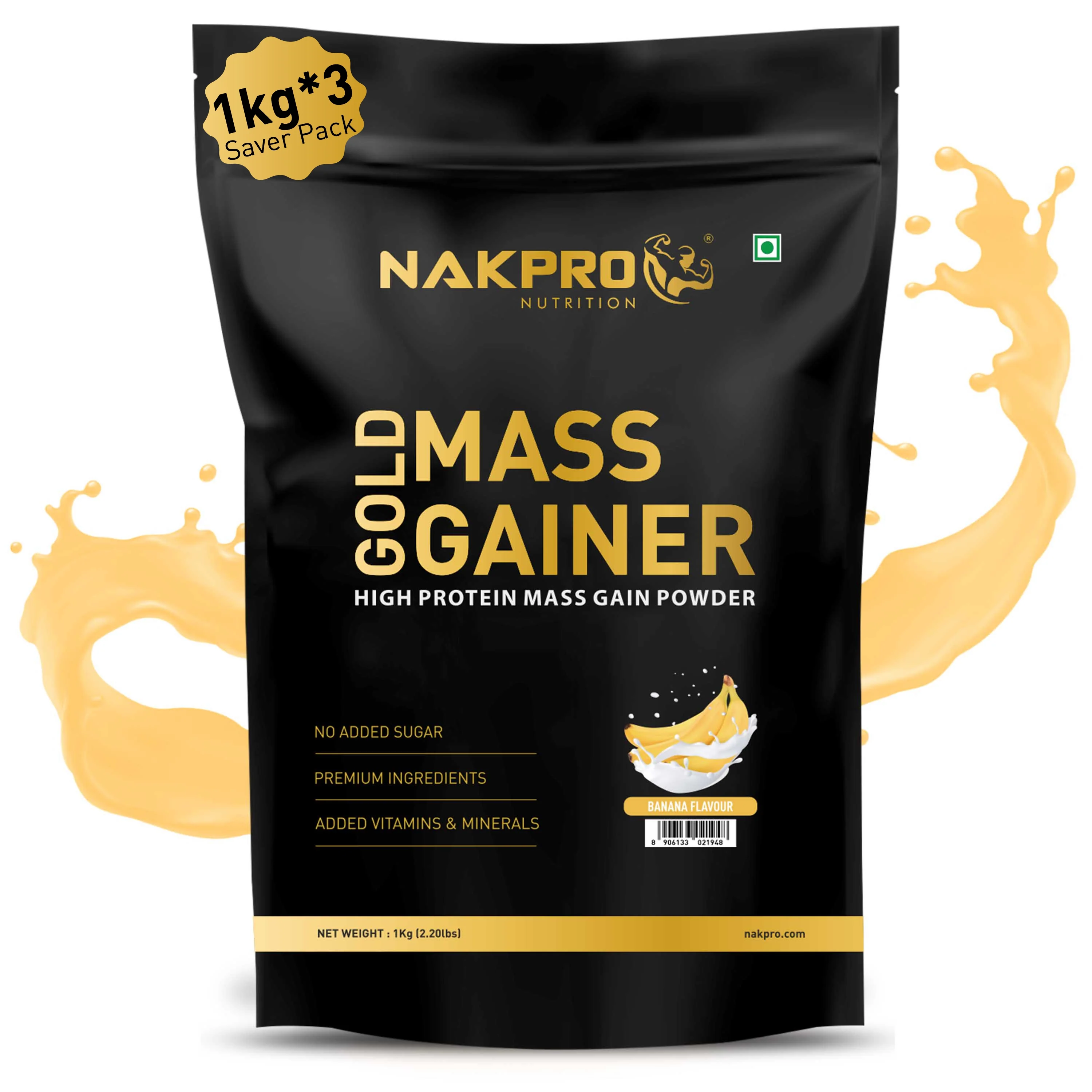 Gold Mass Gainer | High Protein Mass Gainer - Image 7