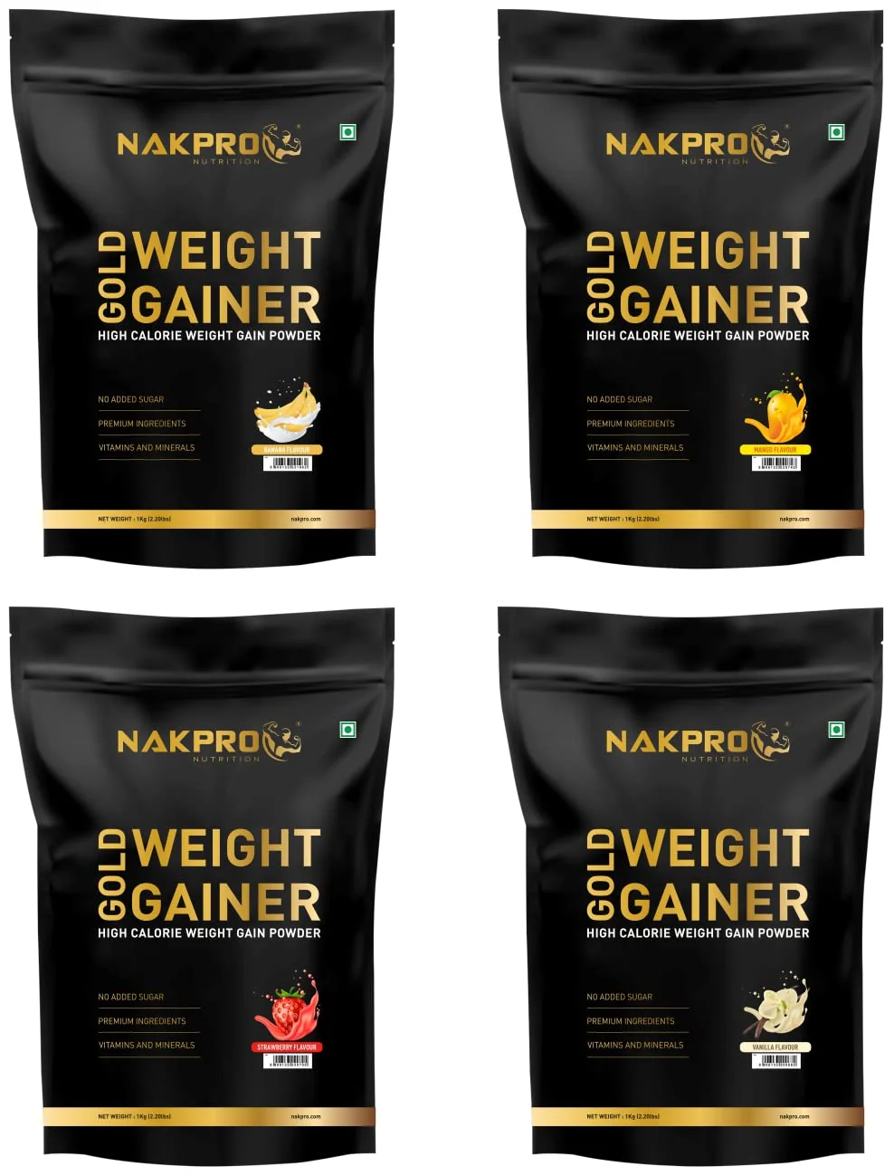 Gold Weight Gainer | High Calorie Weight Gain Powder - Image 15