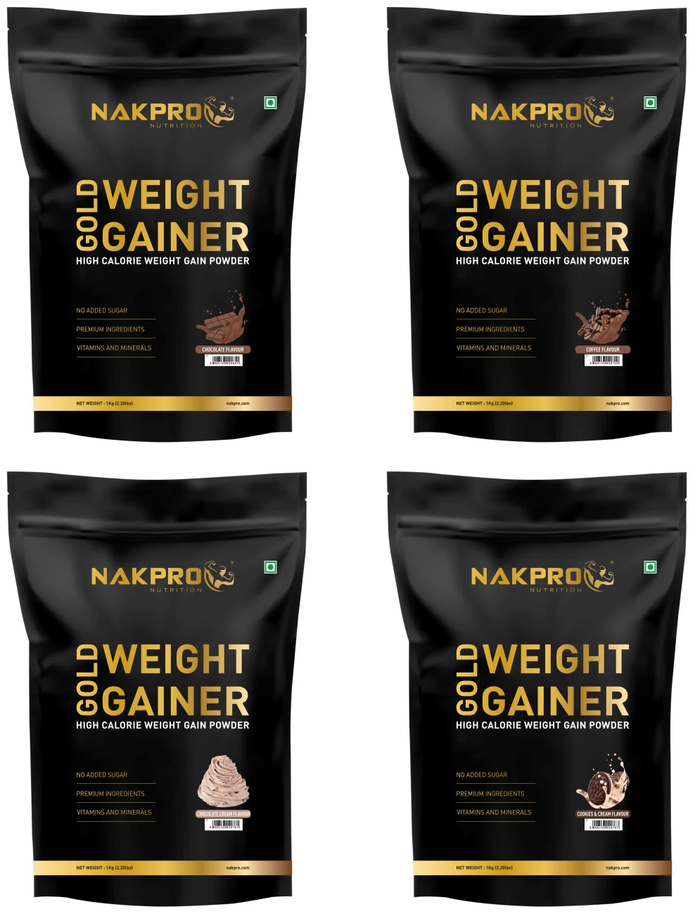 Gold Weight Gainer | High Calorie Weight Gain Powder - Image 16
