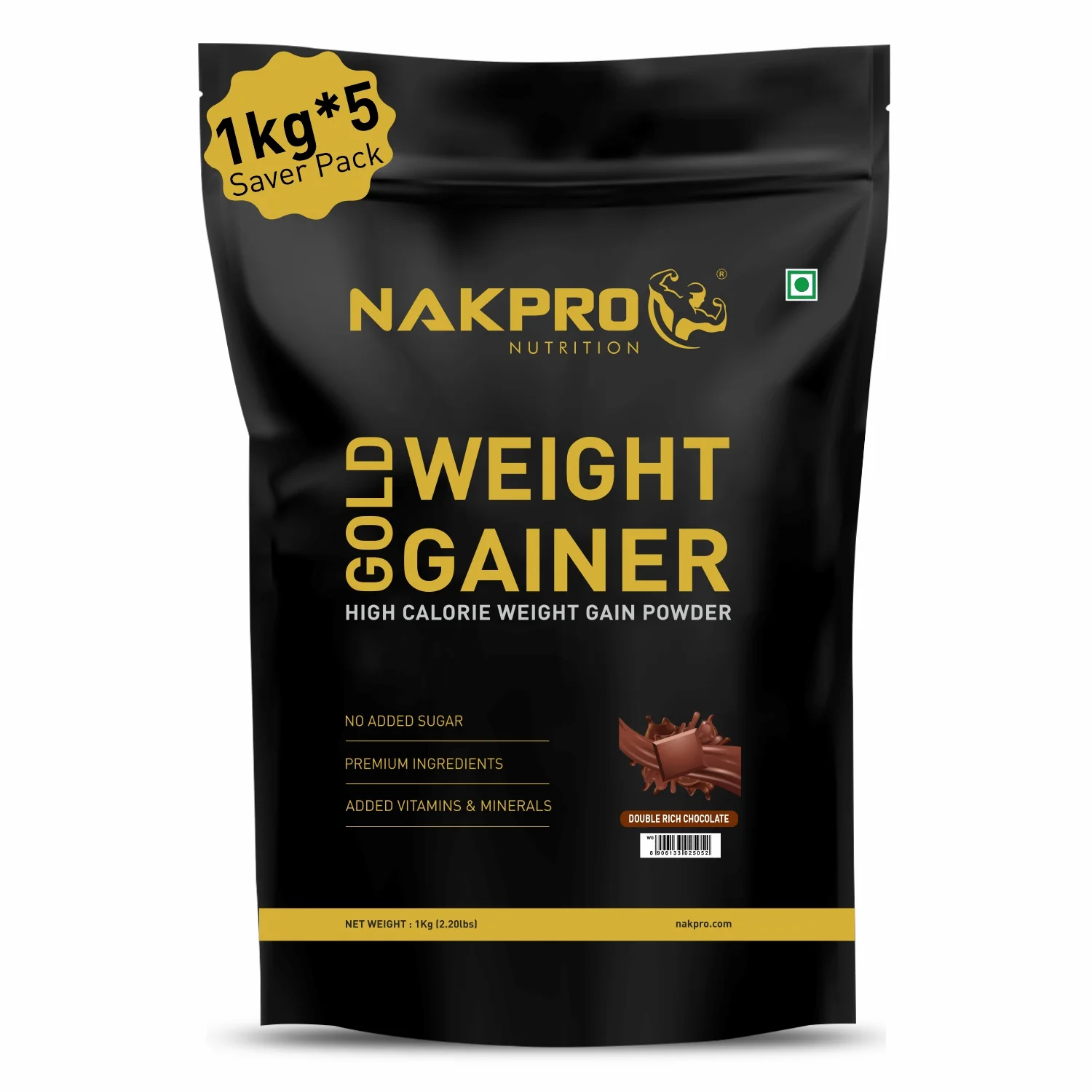 Gold Weight Gainer | High Calorie Weight Gain Powder - Image 19