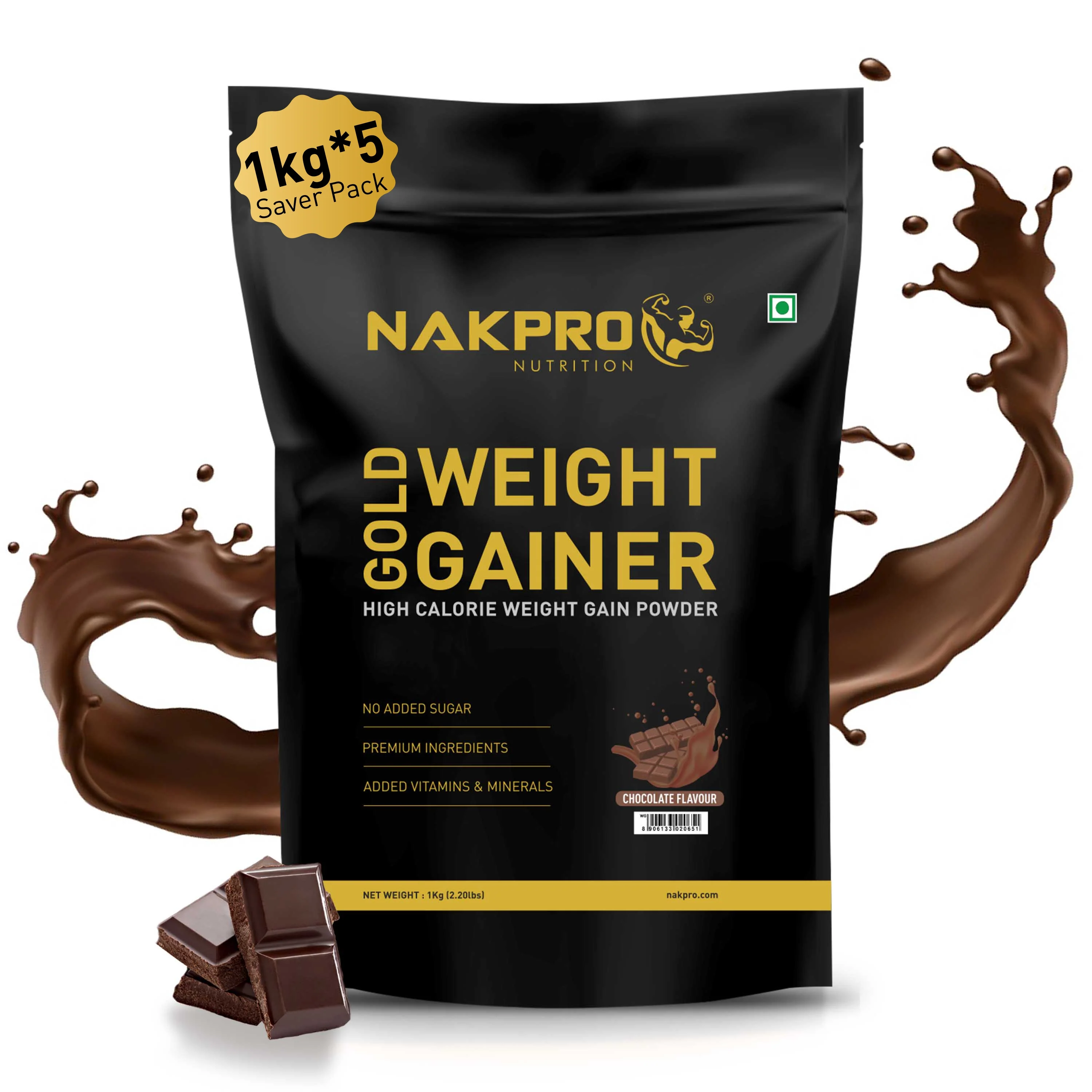 Gold Weight Gainer | High Calorie Weight Gain Powder - Image 26