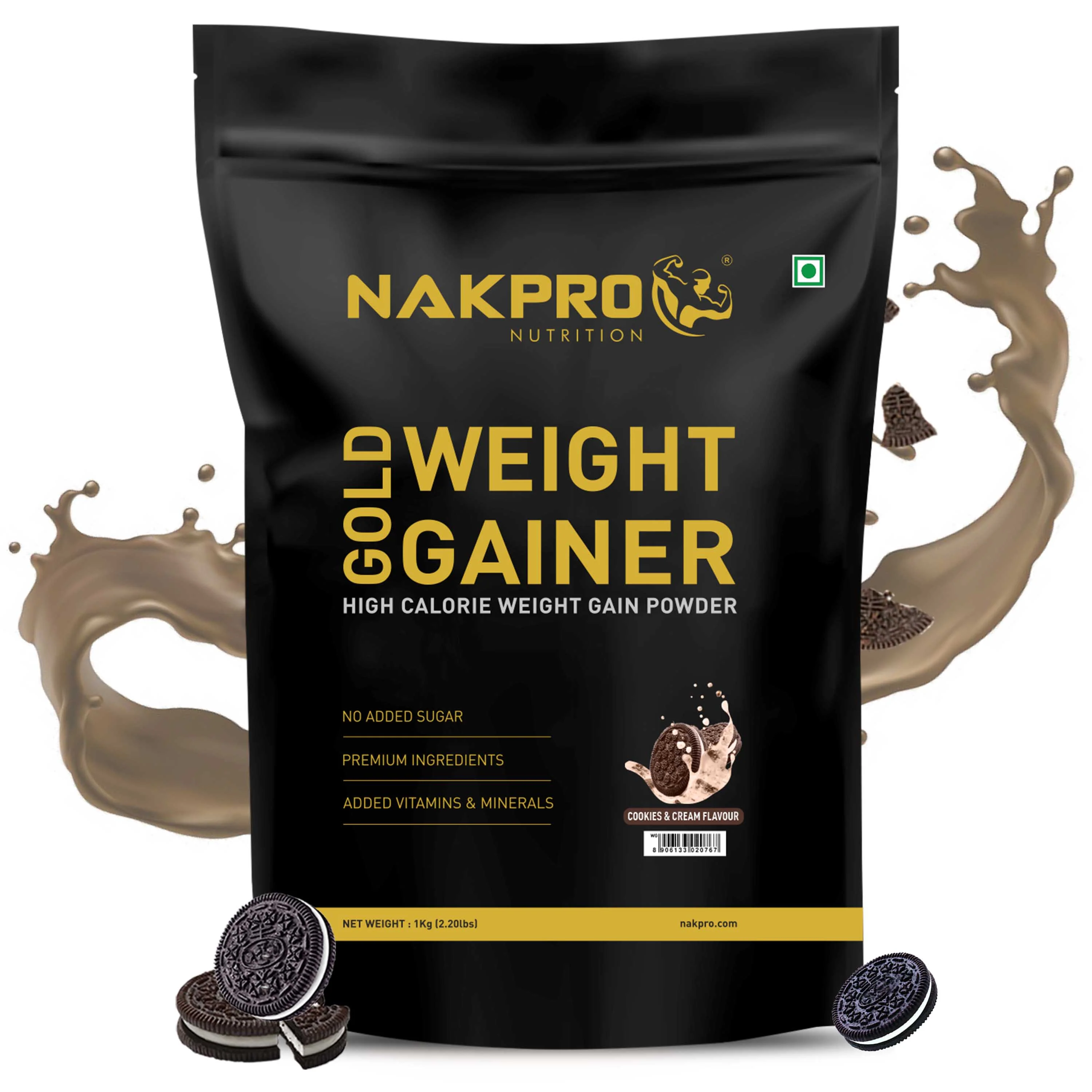 Gold Weight Gainer | High Calorie Weight Gain Powder - Image 31