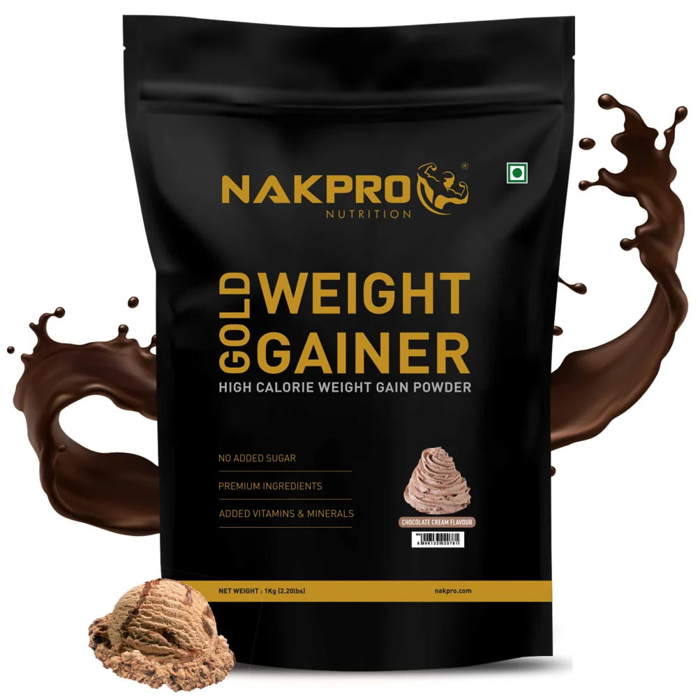 Gold Weight Gainer | High Calorie Weight Gain Powder - Image 35