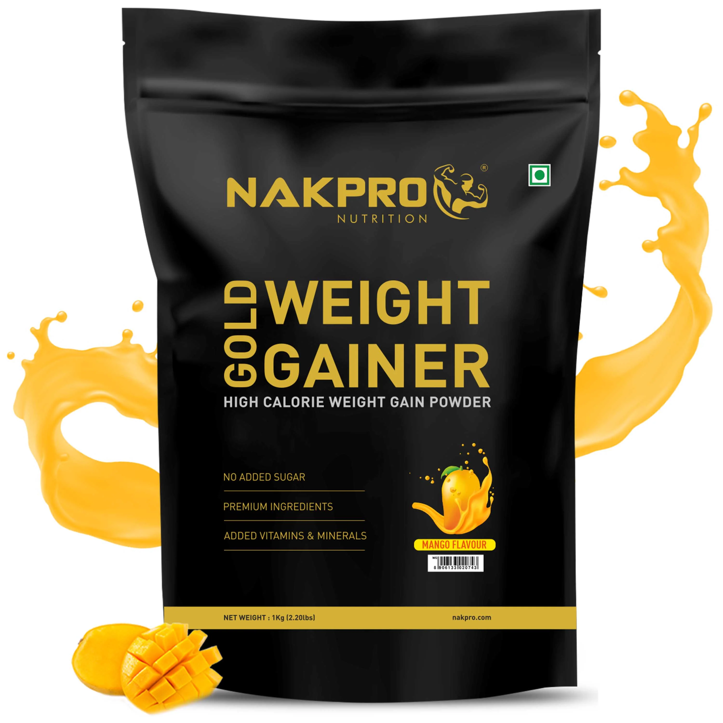 Gold Weight Gainer | High Calorie Weight Gain Powder - Image 39