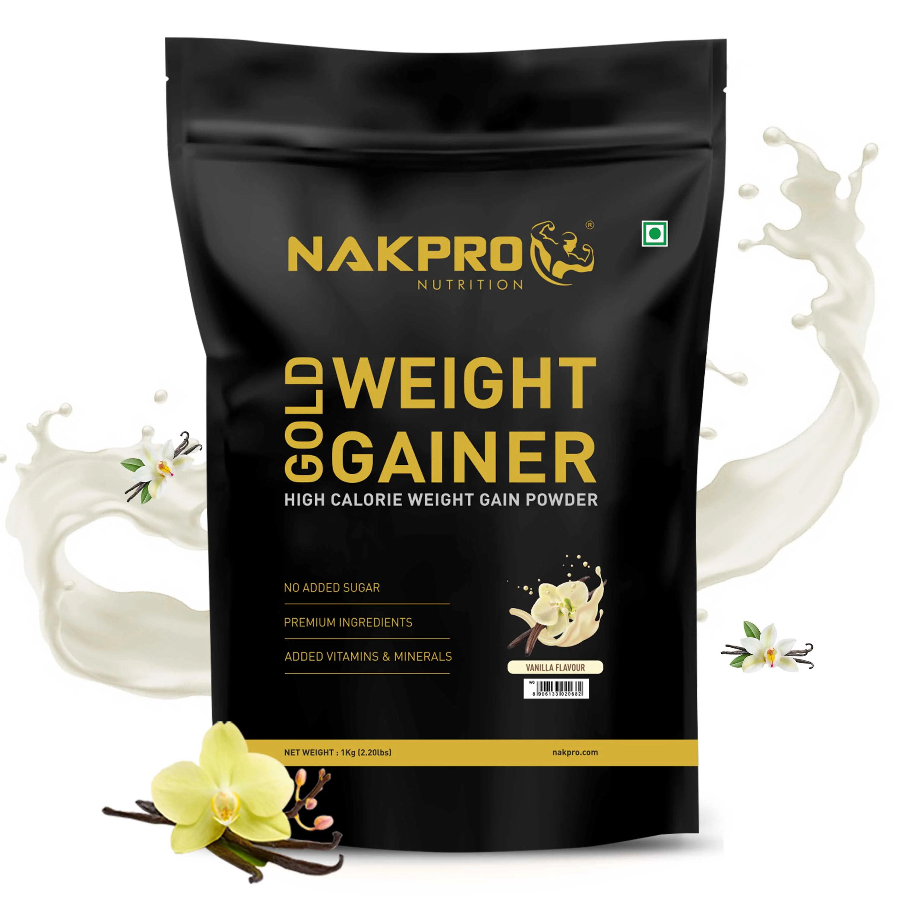 Gold Weight Gainer | High Calorie Weight Gain Powder - Image 45