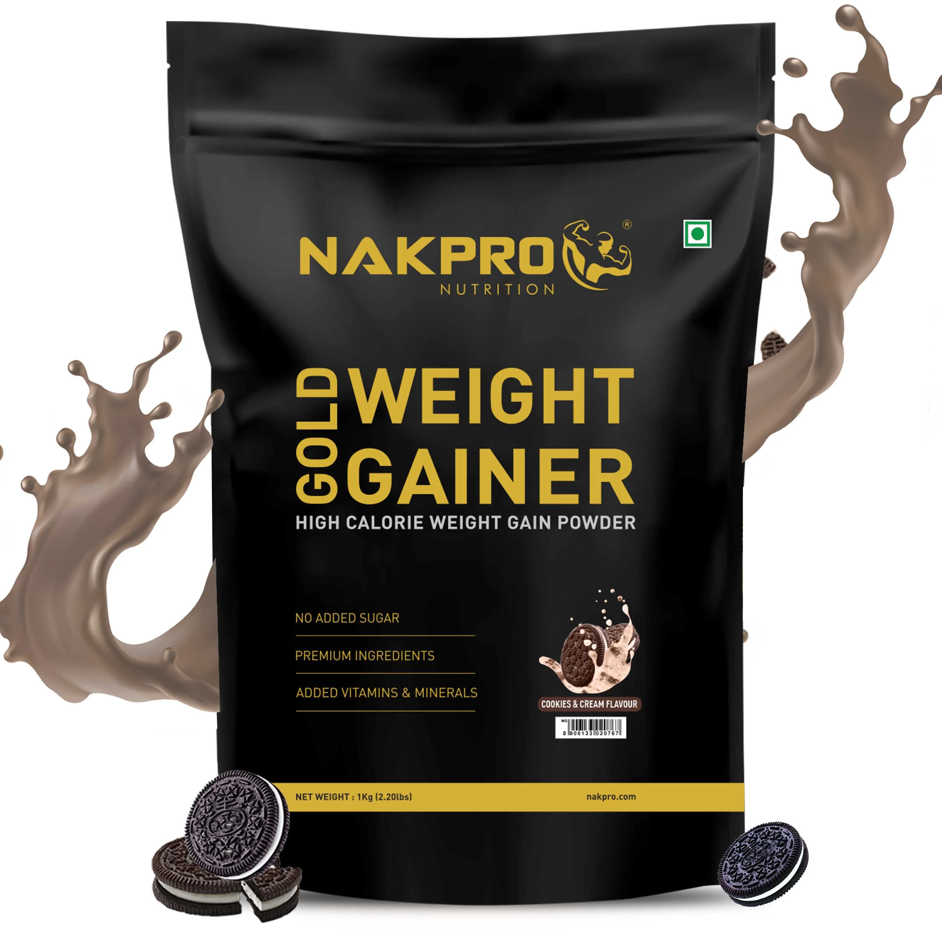 Gold Weight Gainer | High Calorie Weight Gain Powder - Image 67