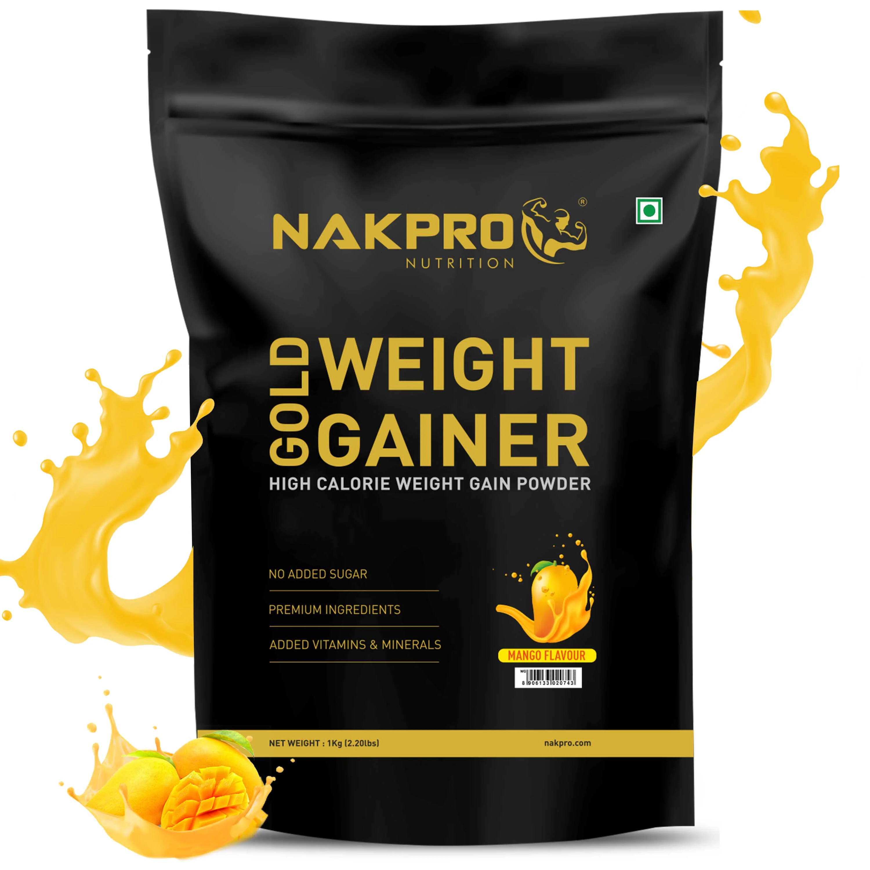Gold Weight Gainer | High Calorie Weight Gain Powder - Image 70