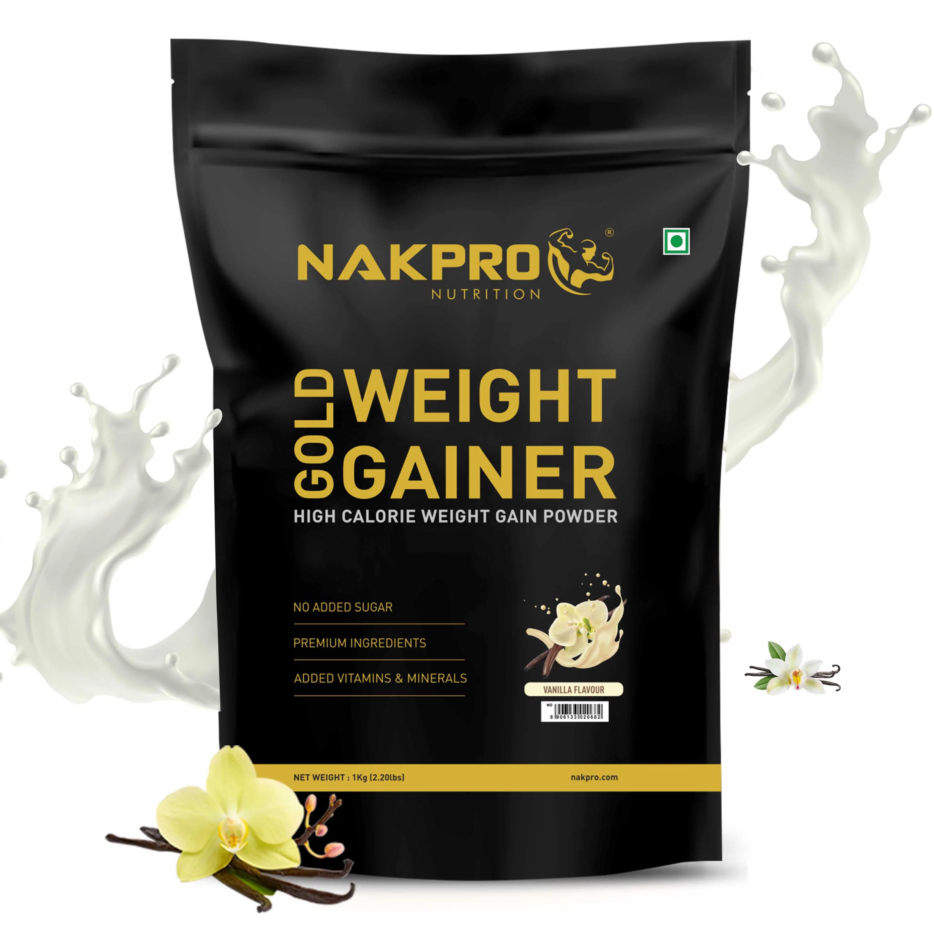 Gold Weight Gainer | High Calorie Weight Gain Powder - Image 72