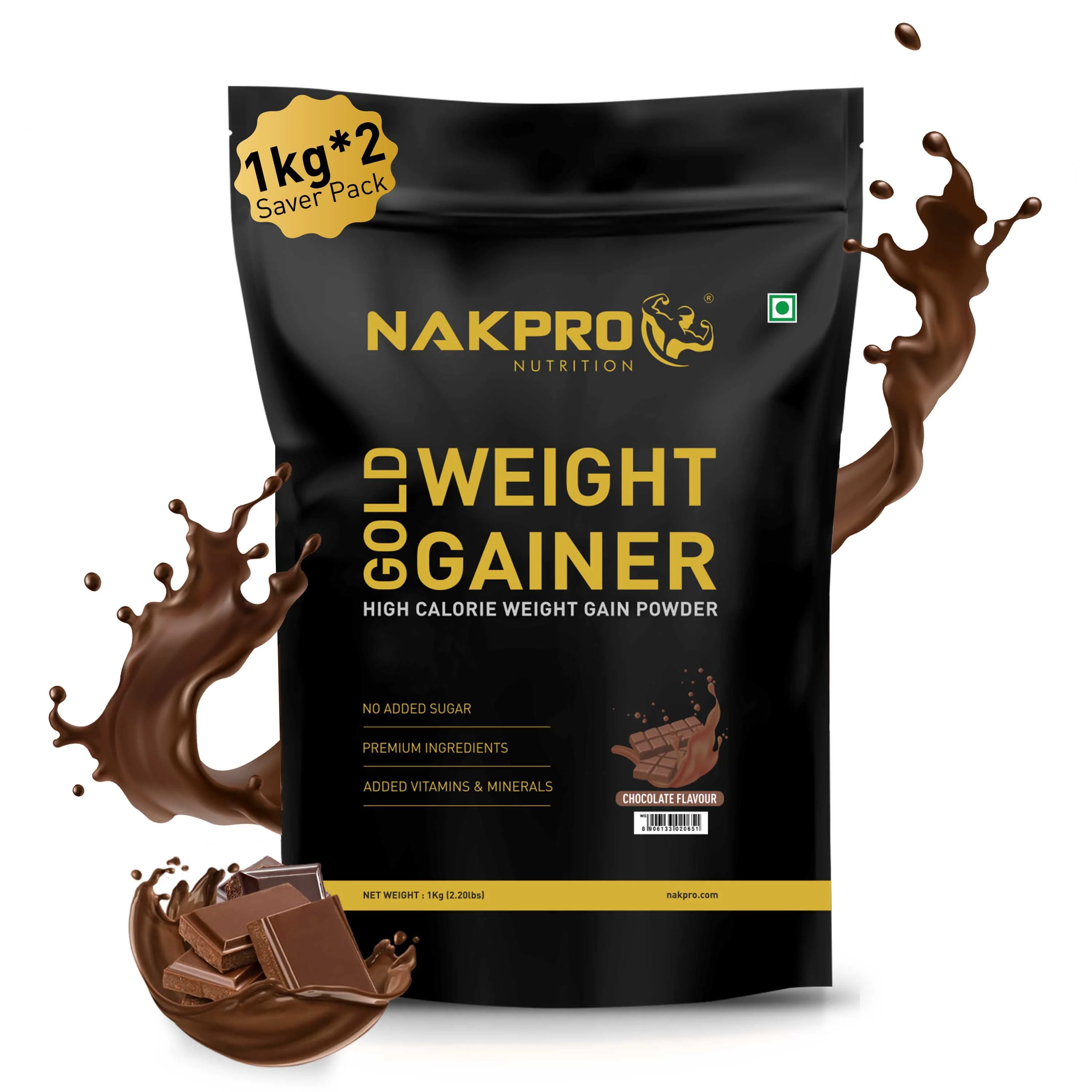 Gold Weight Gainer | High Calorie Weight Gain Powder - Image 75