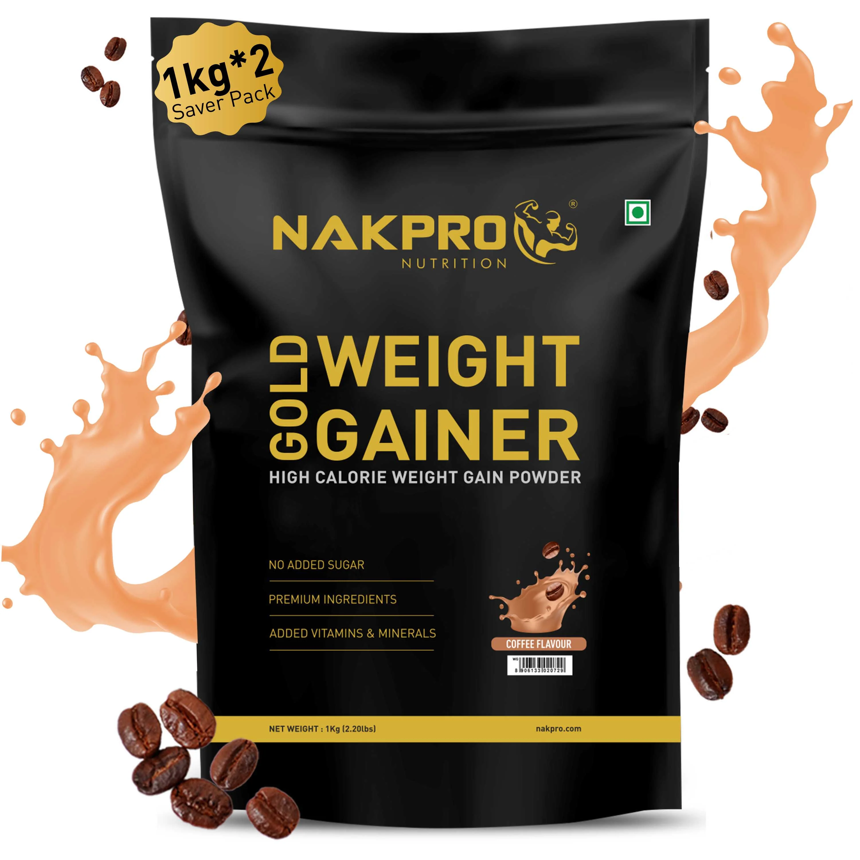 Gold Weight Gainer | High Calorie Weight Gain Powder - Image 76