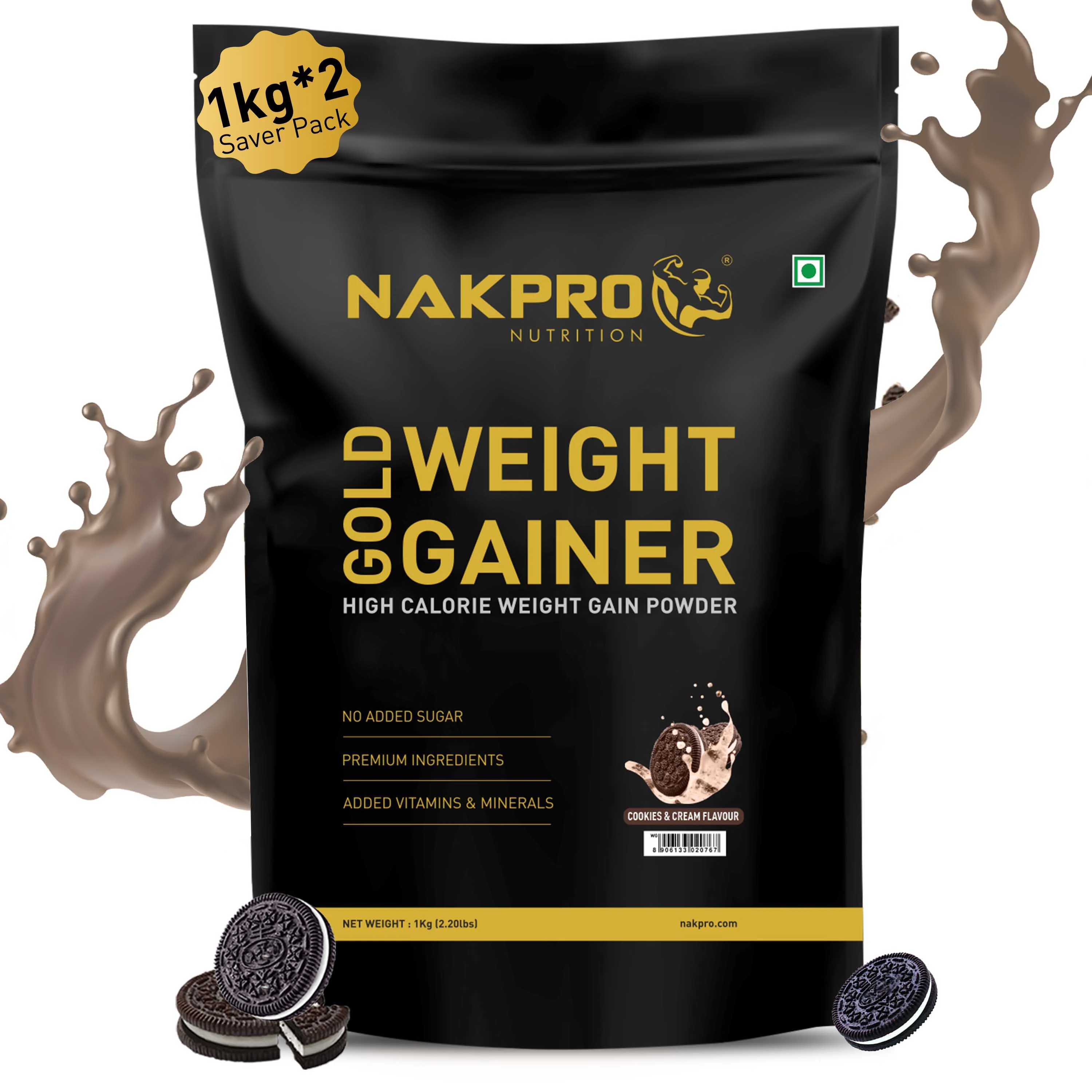 Gold Weight Gainer | High Calorie Weight Gain Powder - Image 77