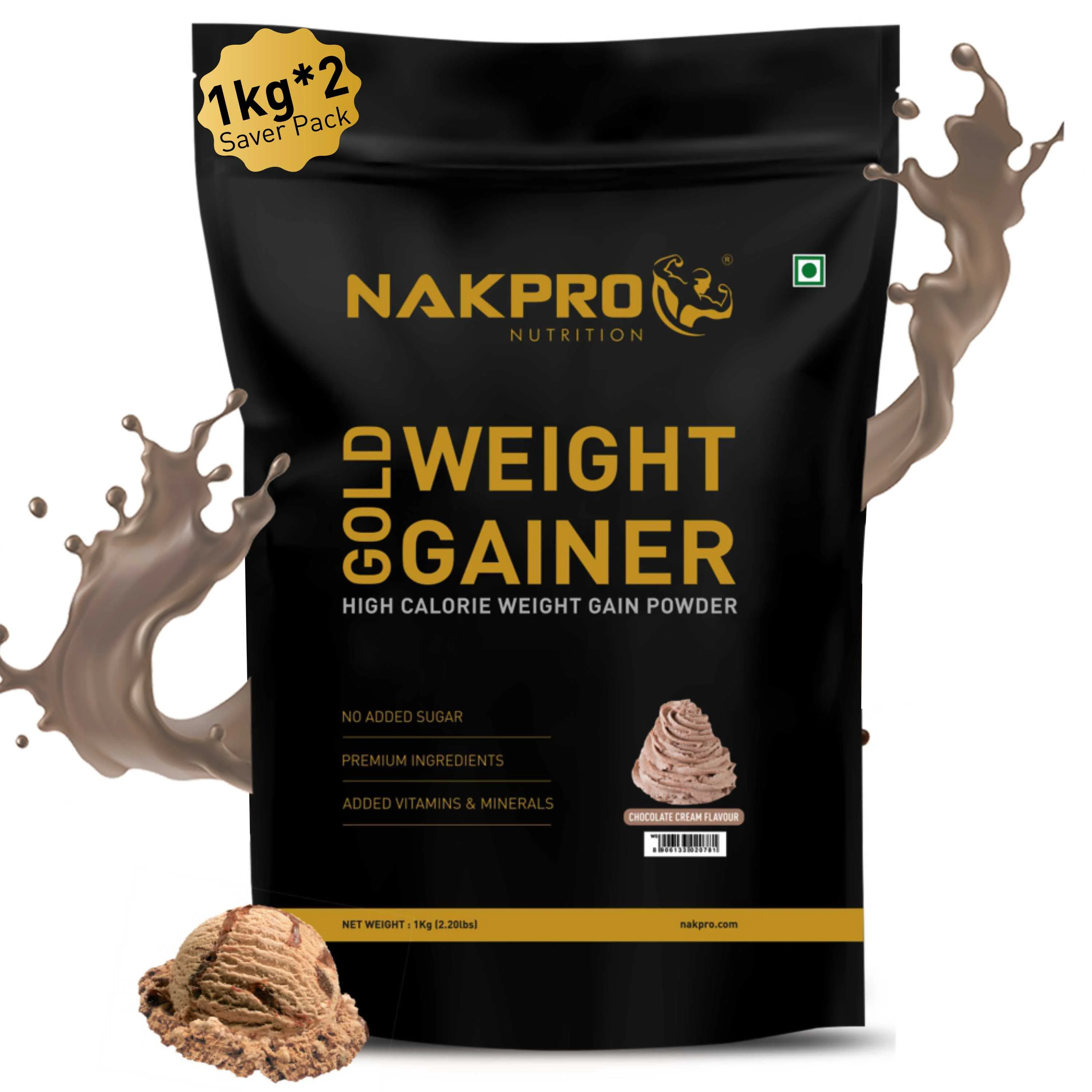 Gold Weight Gainer | High Calorie Weight Gain Powder - Image 78
