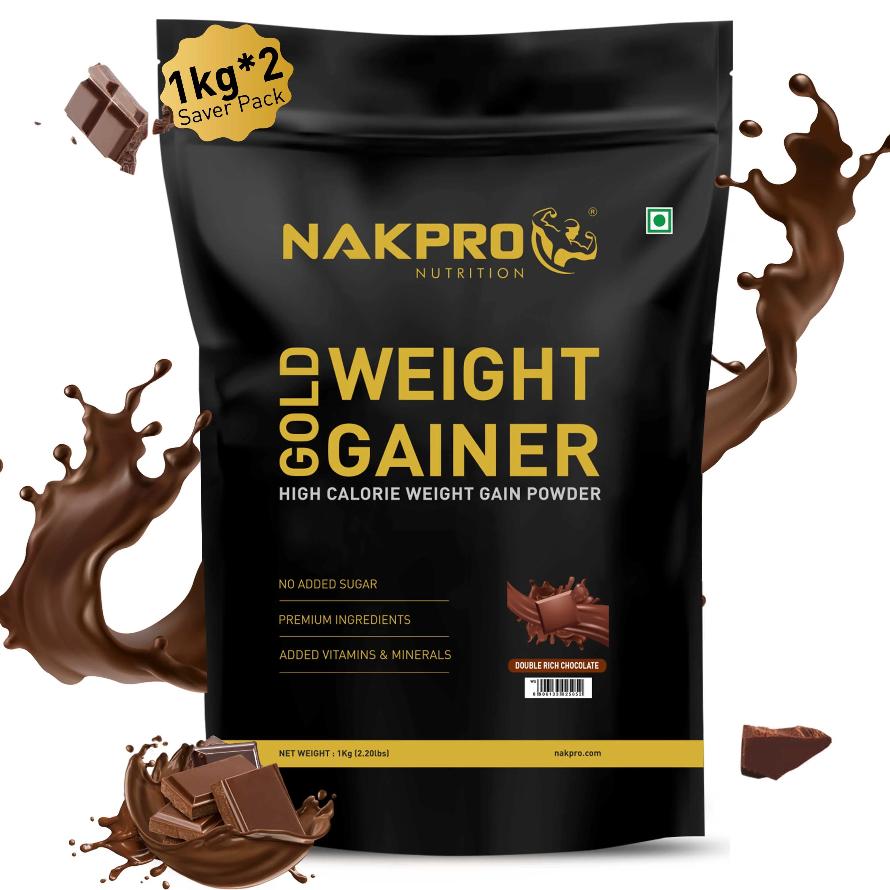 Gold Weight Gainer | High Calorie Weight Gain Powder - Image 79