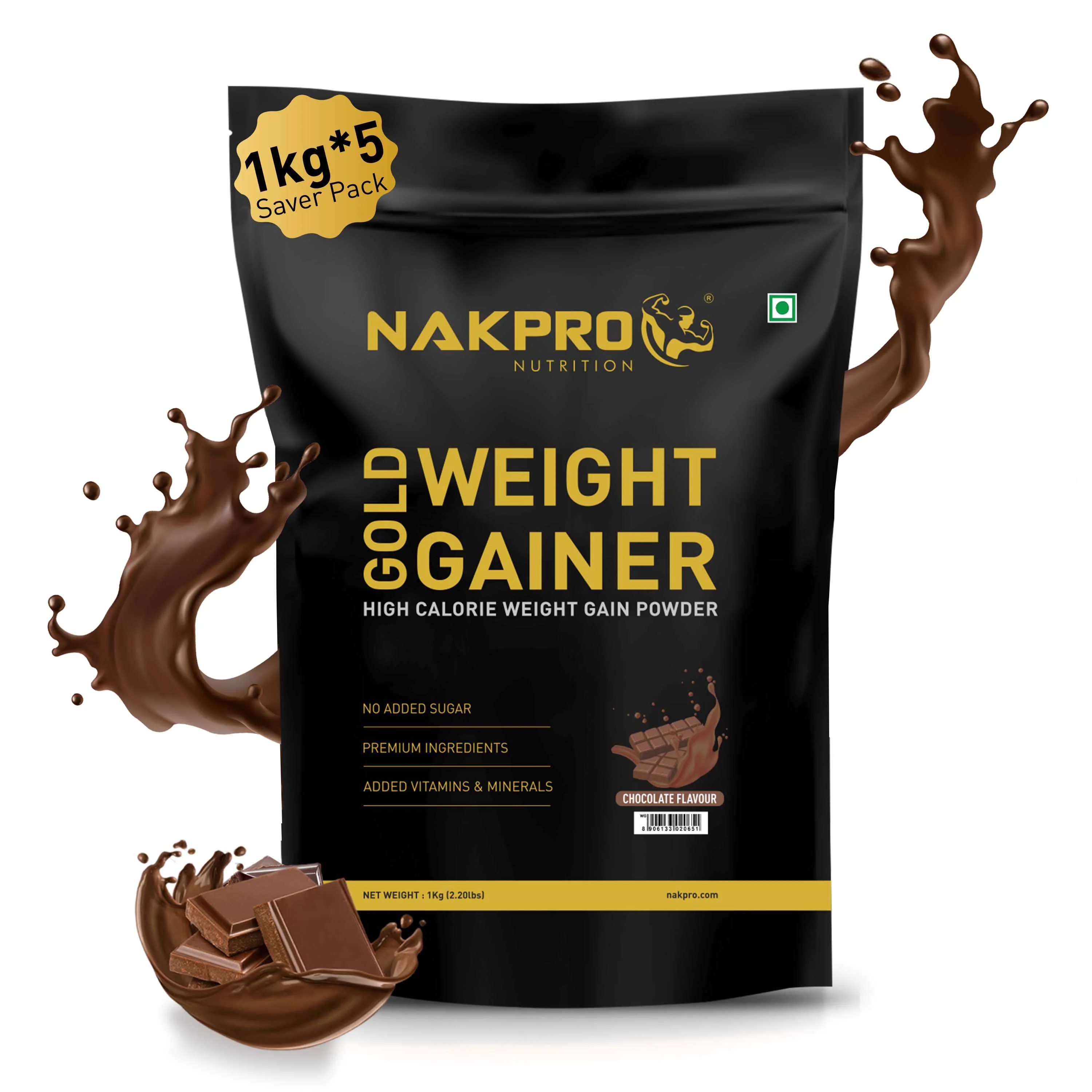 Gold Weight Gainer | High Calorie Weight Gain Powder - Image 93