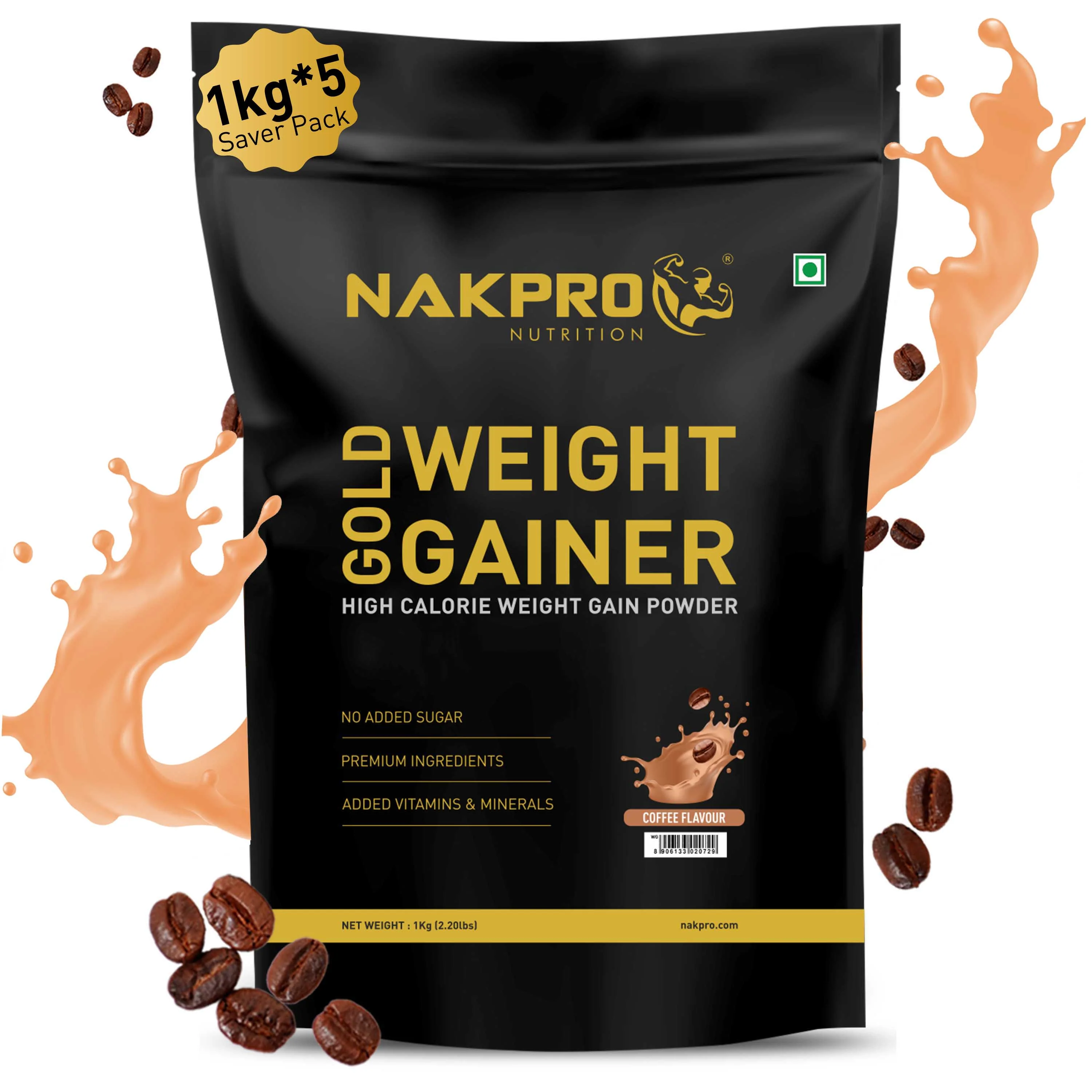 Gold Weight Gainer | High Calorie Weight Gain Powder - Image 94