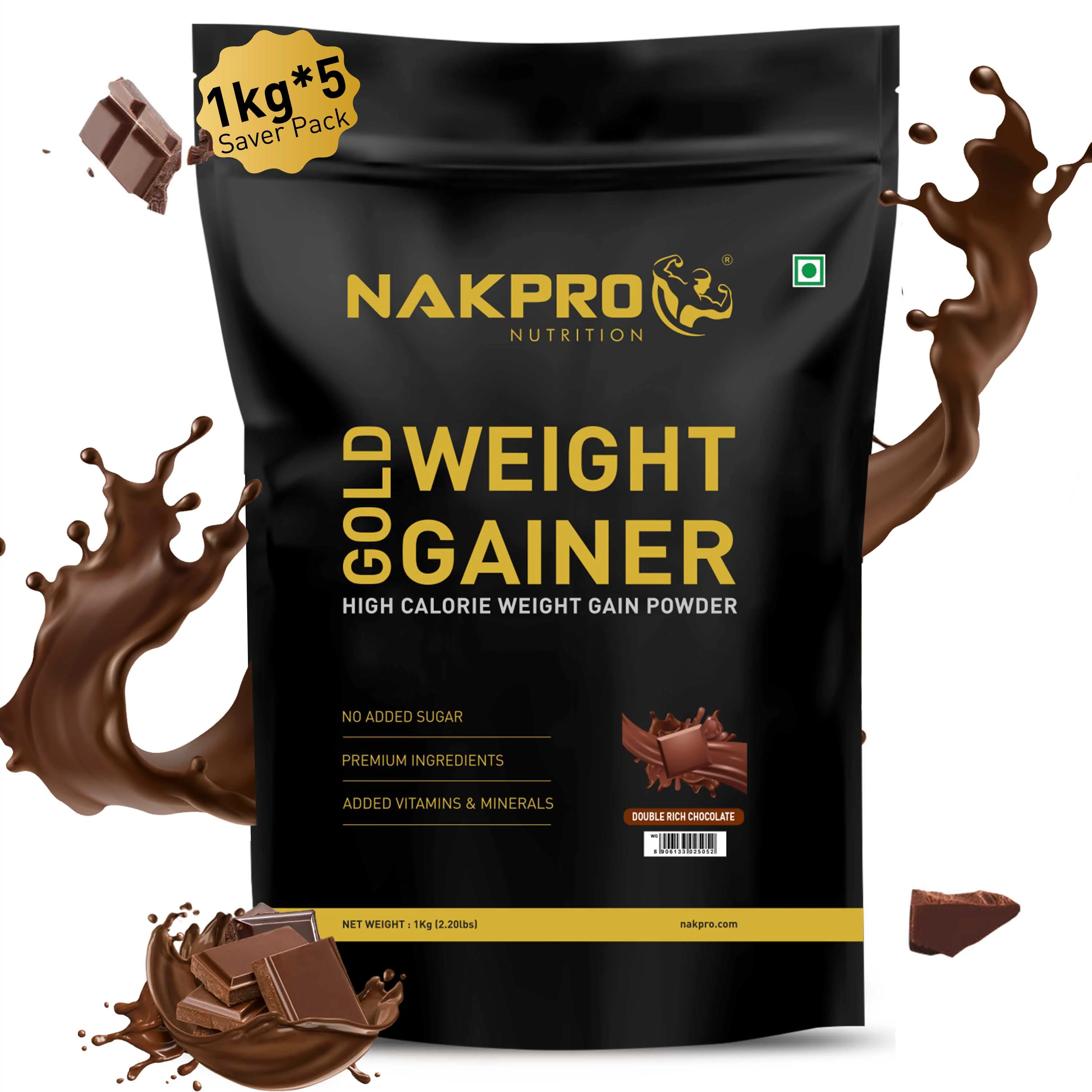 Gold Weight Gainer | High Calorie Weight Gain Powder - Image 97