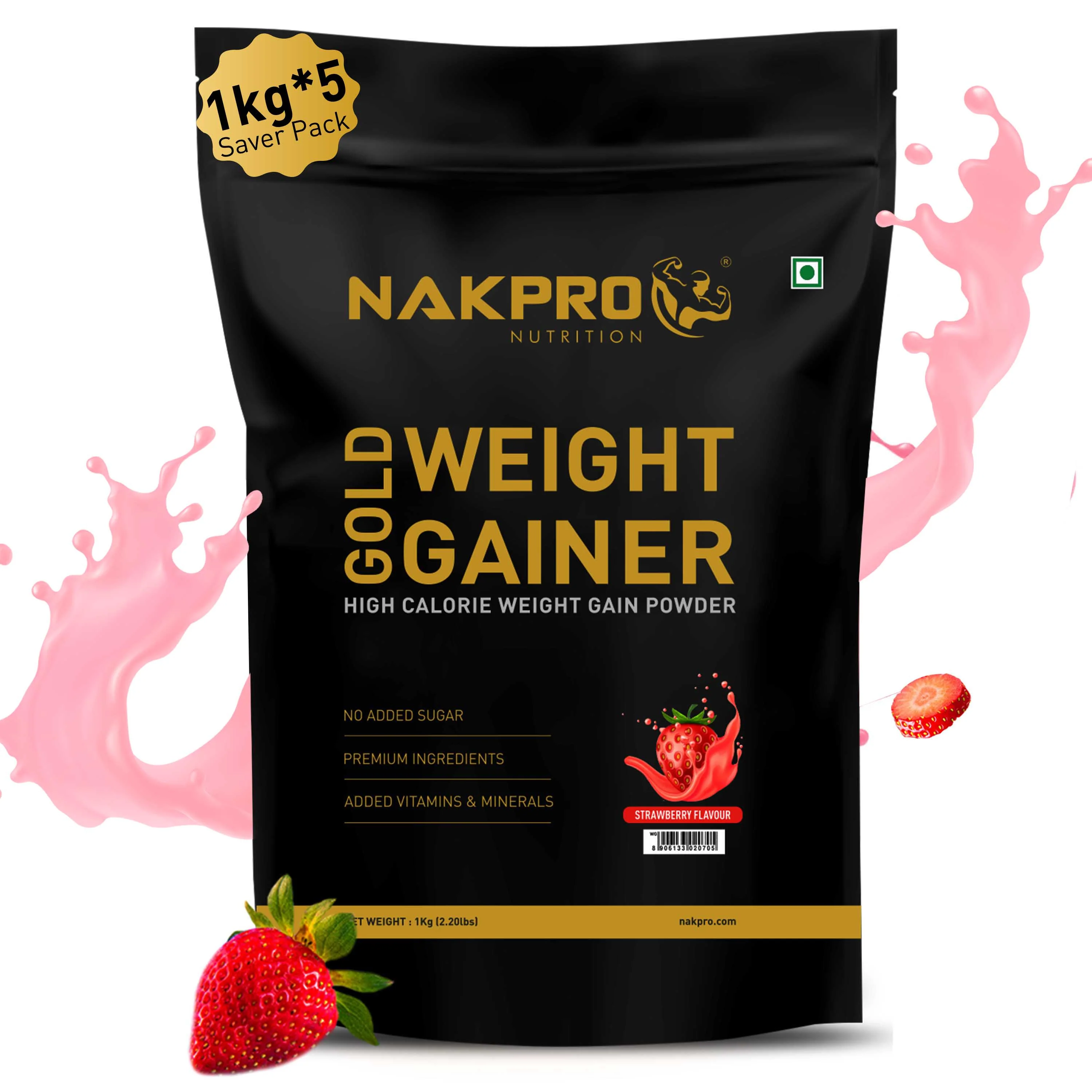 Gold Weight Gainer | High Calorie Weight Gain Powder - Image 99
