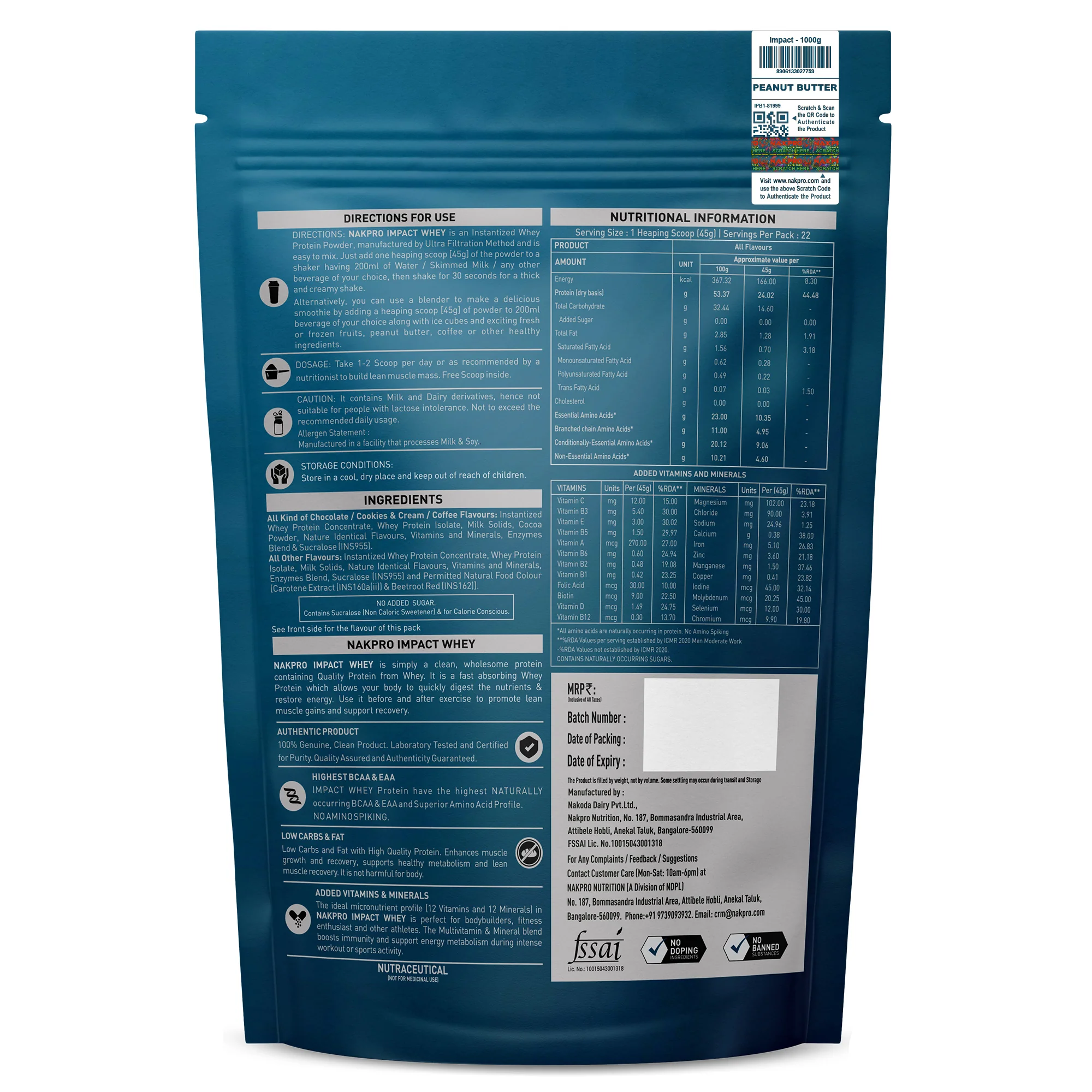 Nakpro Impact Whey Protein Blend - Image 29