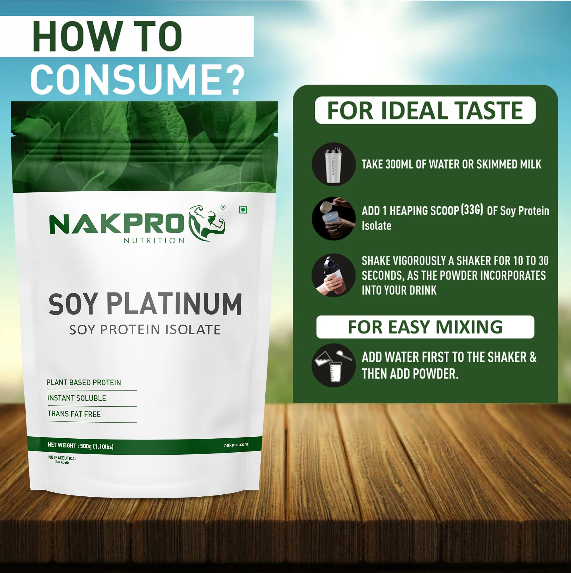 Nakpro Vegan Platinum Soy Protein Isolate - Image 14