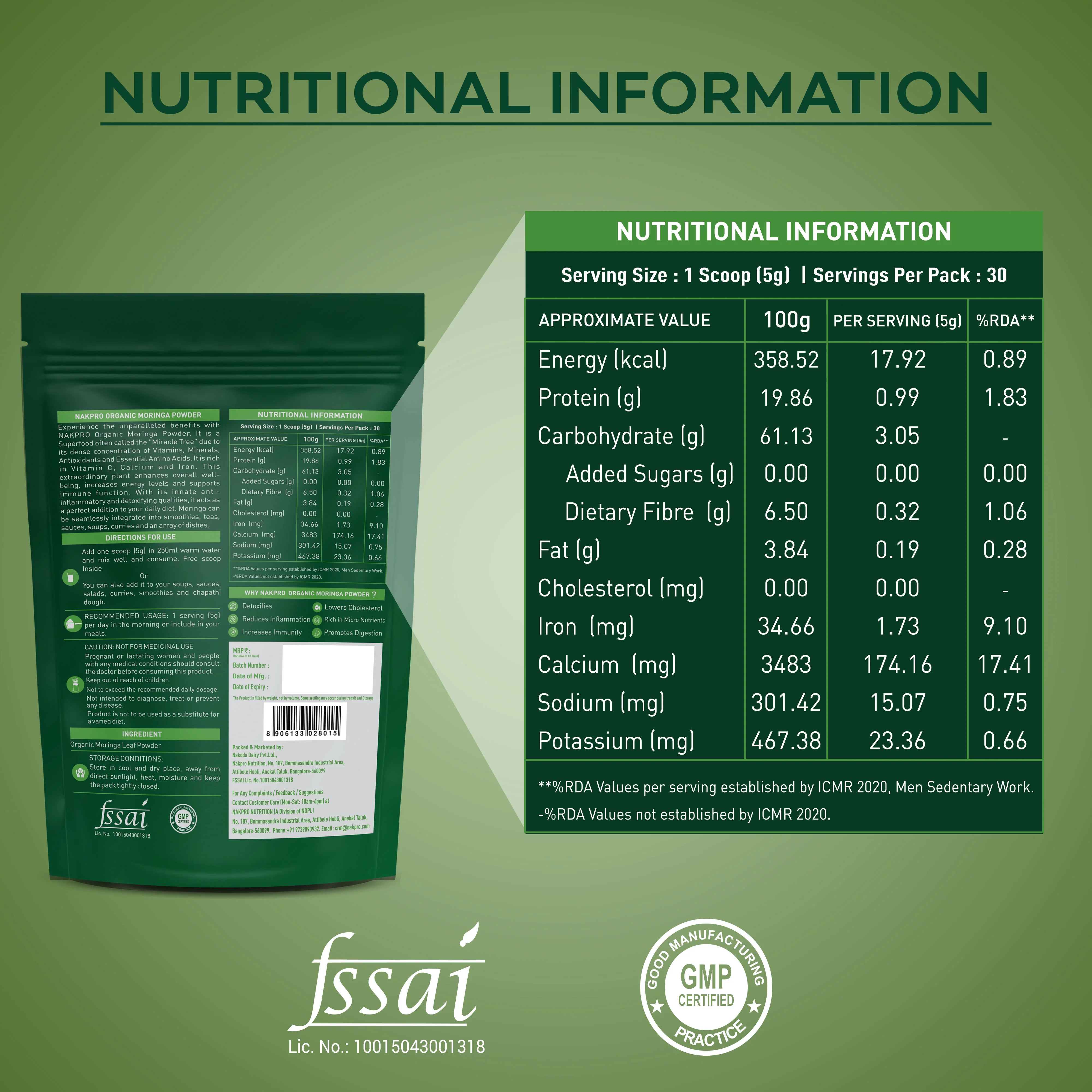 Organic Moringa Leaf Powder - Image 6