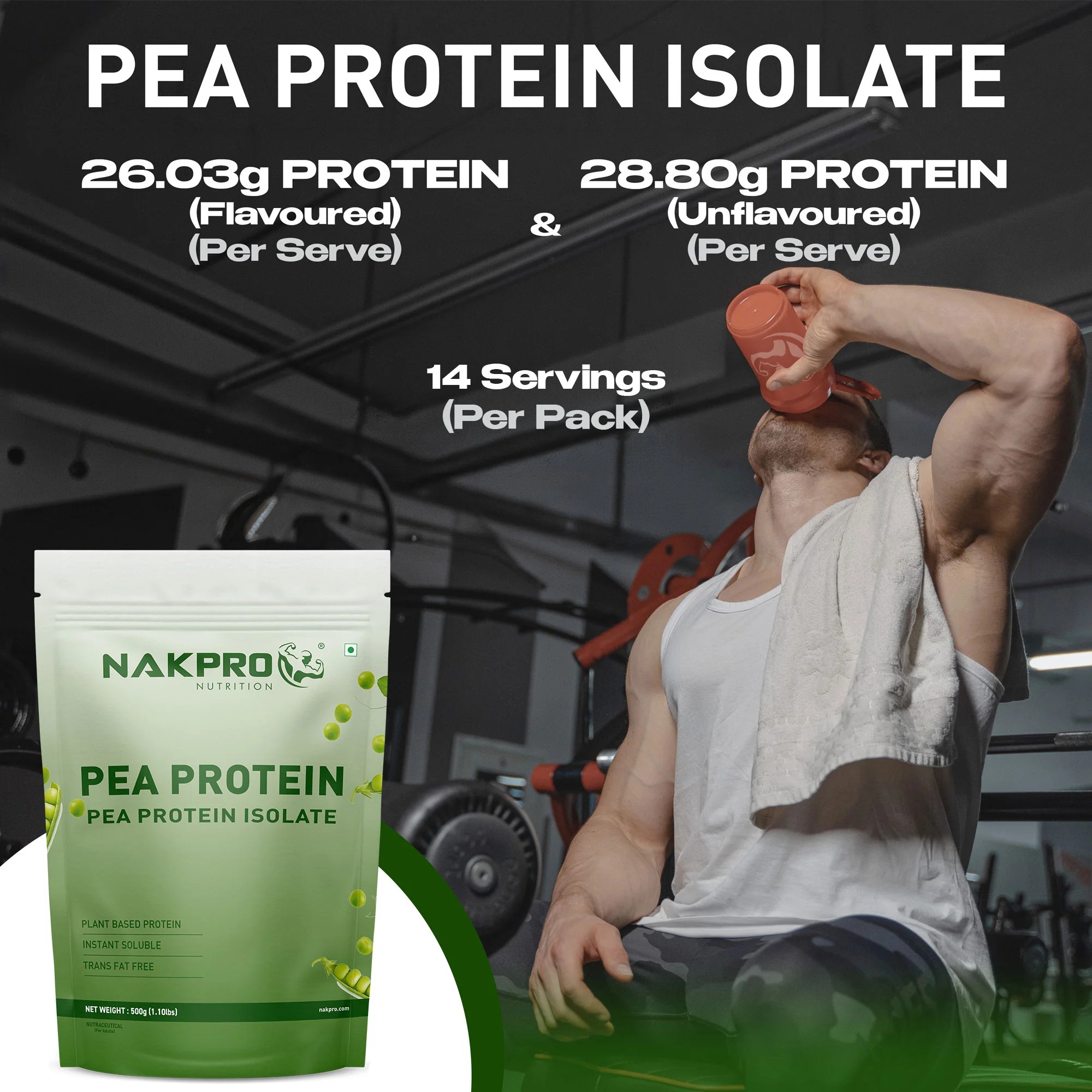 Nakpro Pea Protein Isolate- Plant-Based Vegan Protein Powder - Image 34