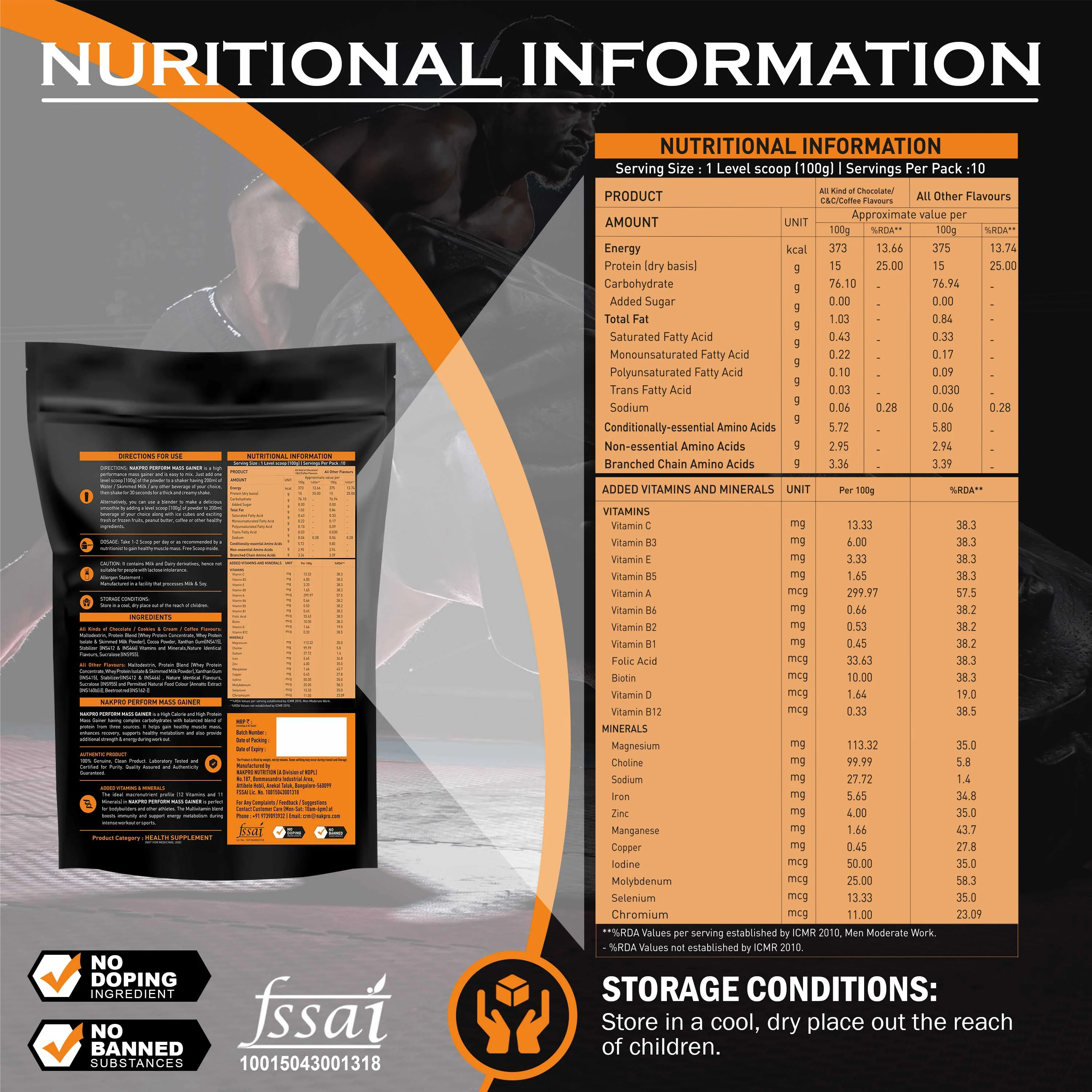 Perform Mass Gainer | High Protein Mass Gainer - Image 55