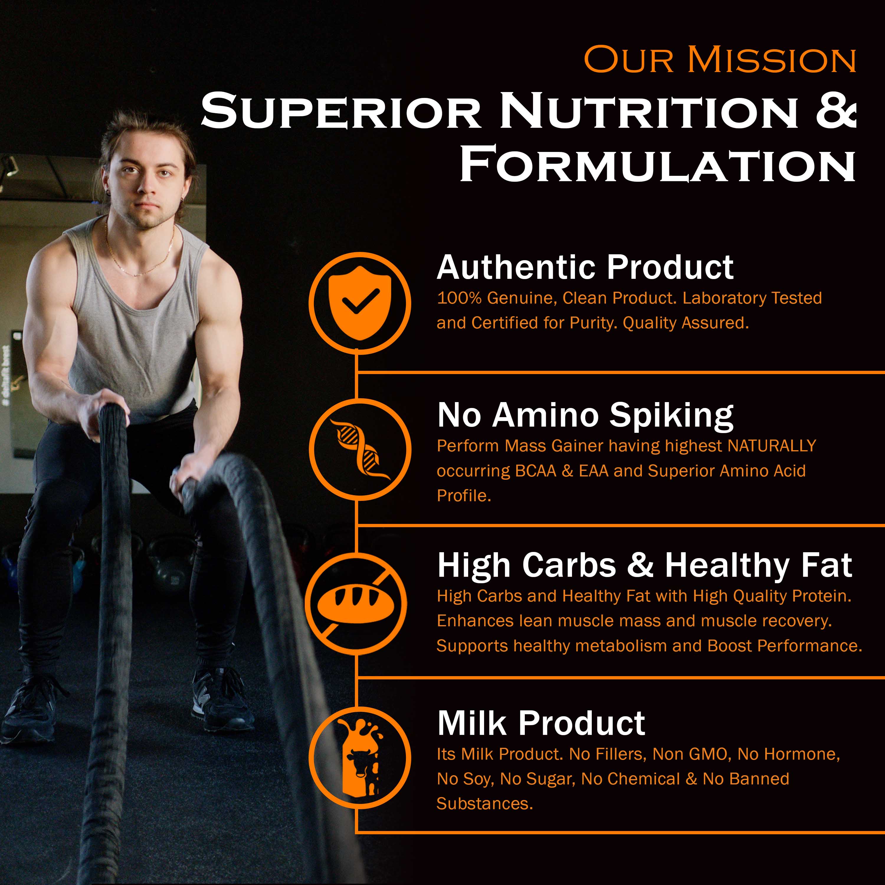 Perform Mass Gainer | High Protein Mass Gainer - Image 61