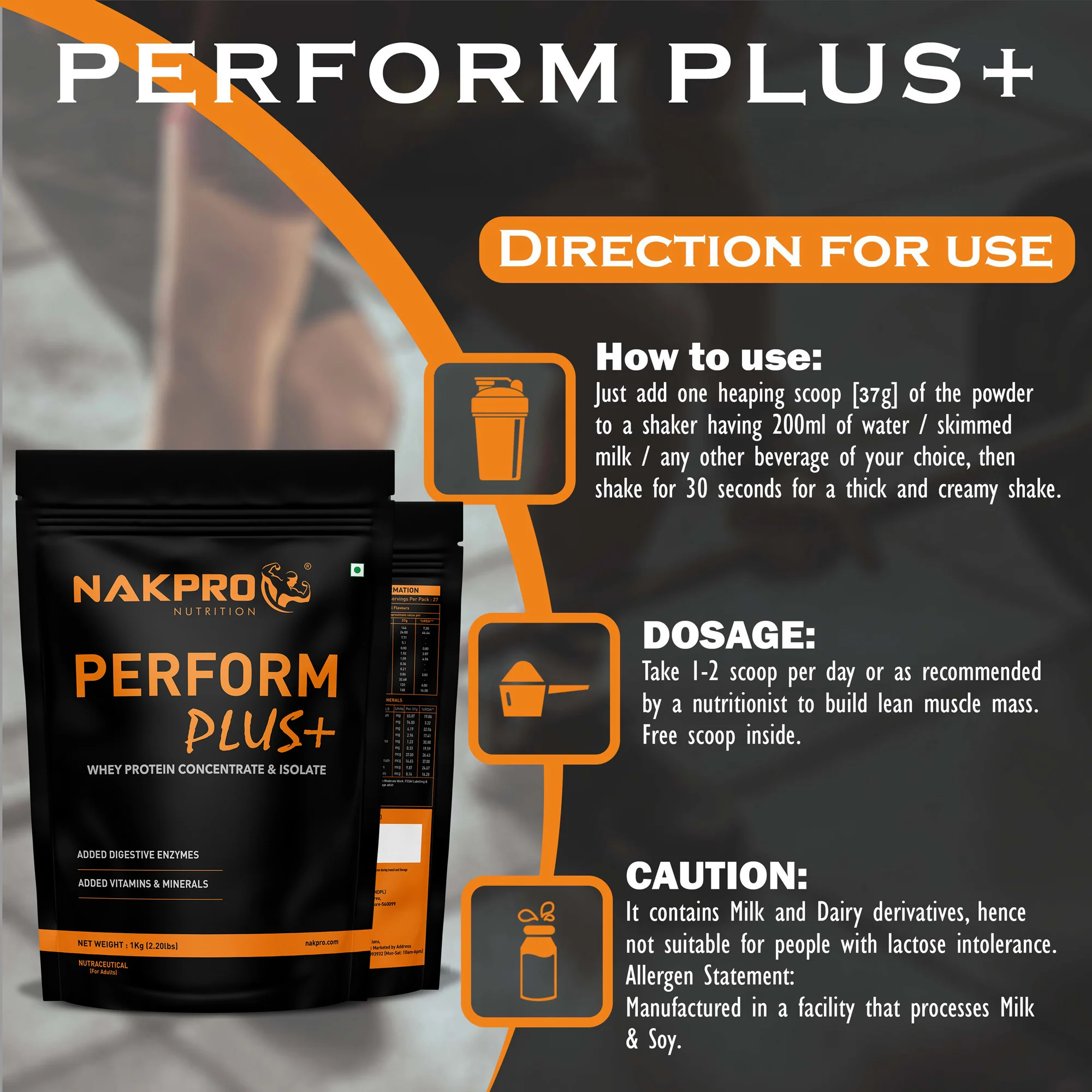 Perform Plus+ Whey Protein Blend - Image 6