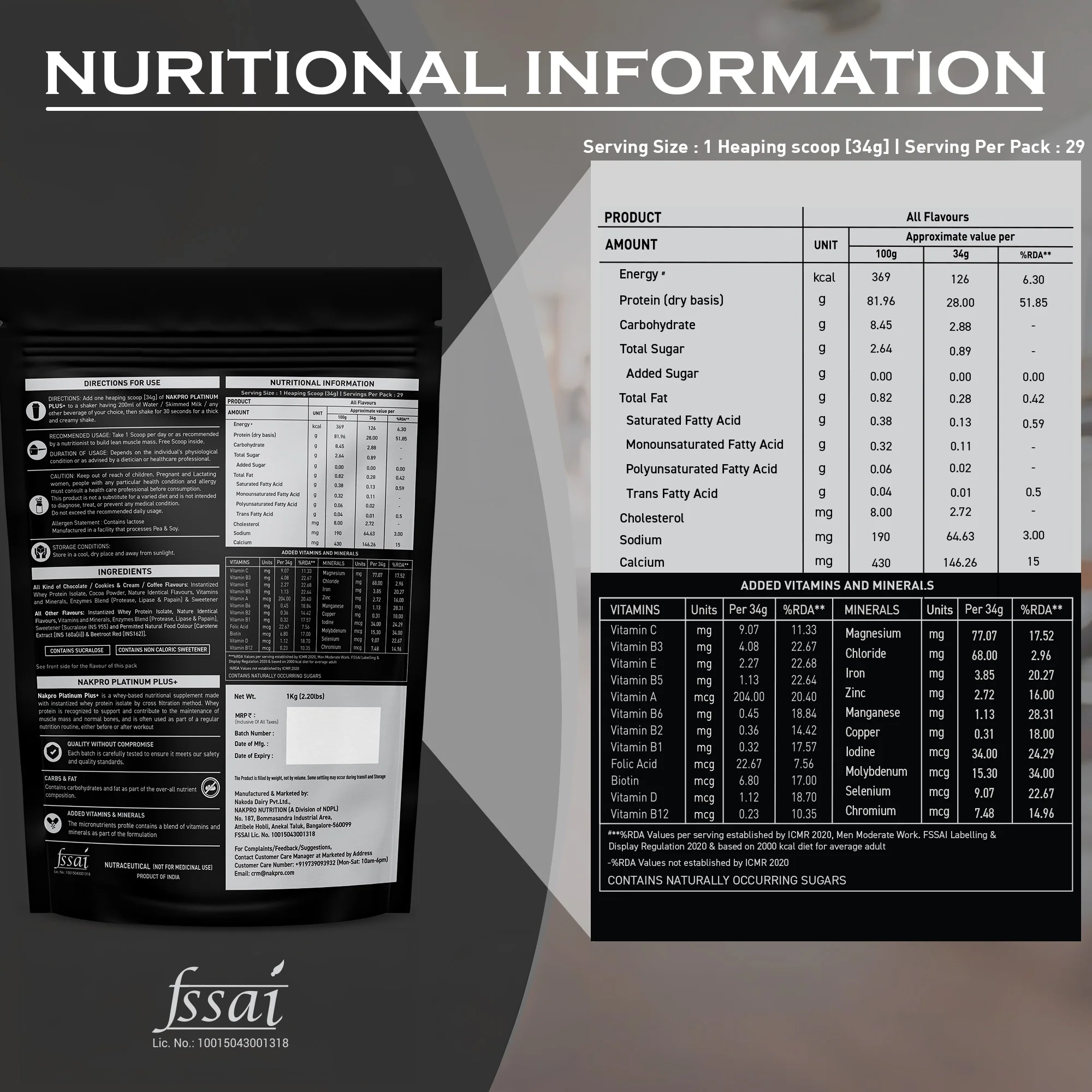 Platinum Plus+ Whey Protein Isolate - Image 3