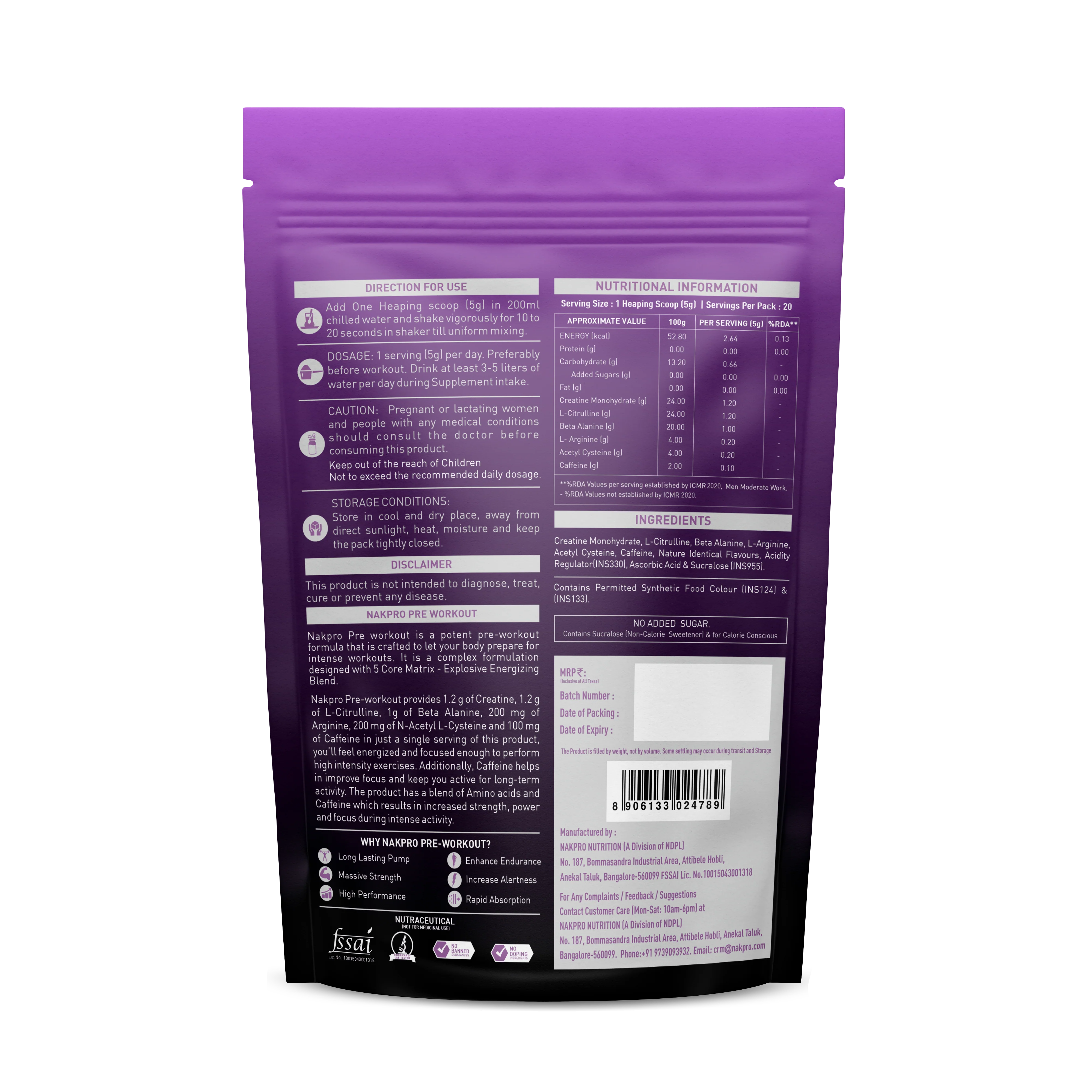 Pre-Workout Supplement - Image 13