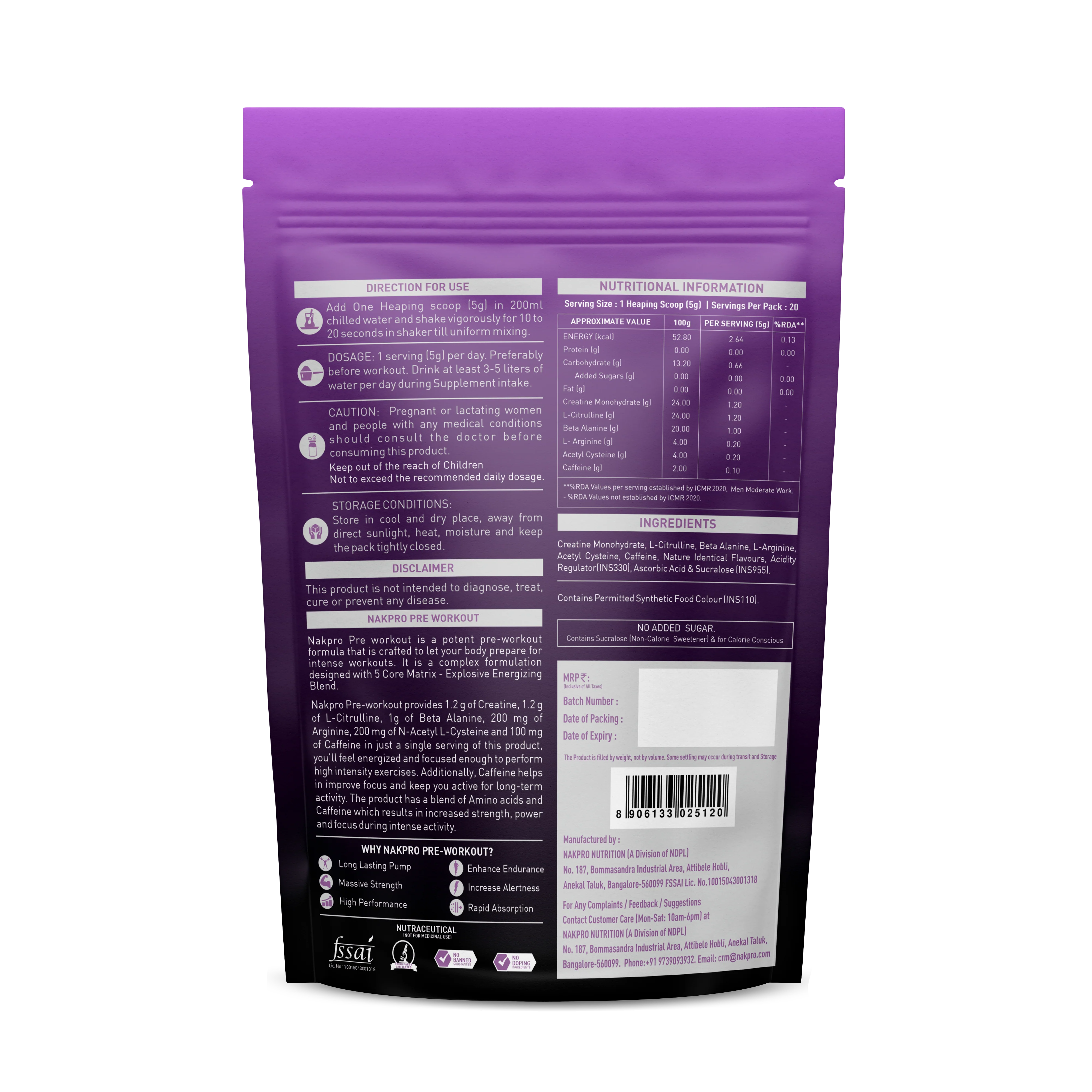 Pre-Workout Supplement - Image 22