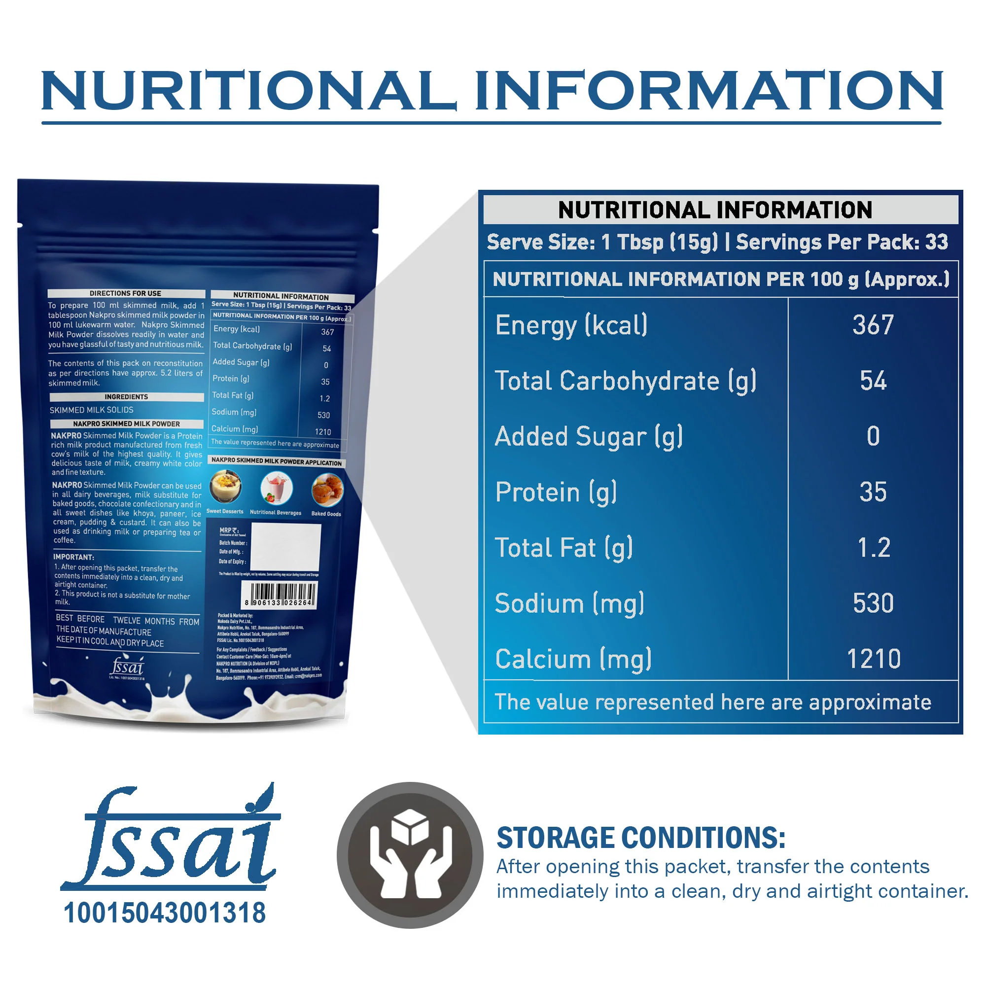 Nakpro Skimmed Milk Powder - Image 9