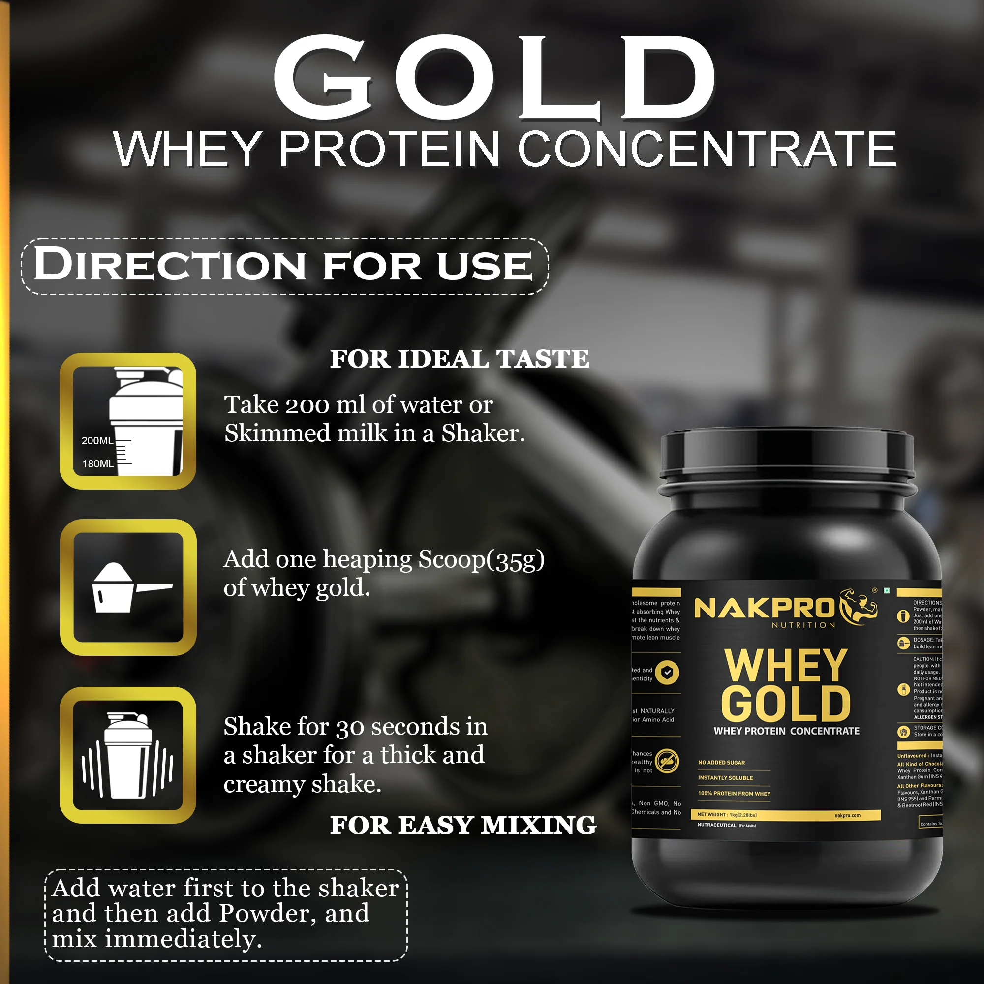 Whey Gold Whey Protein Blend - Image 30