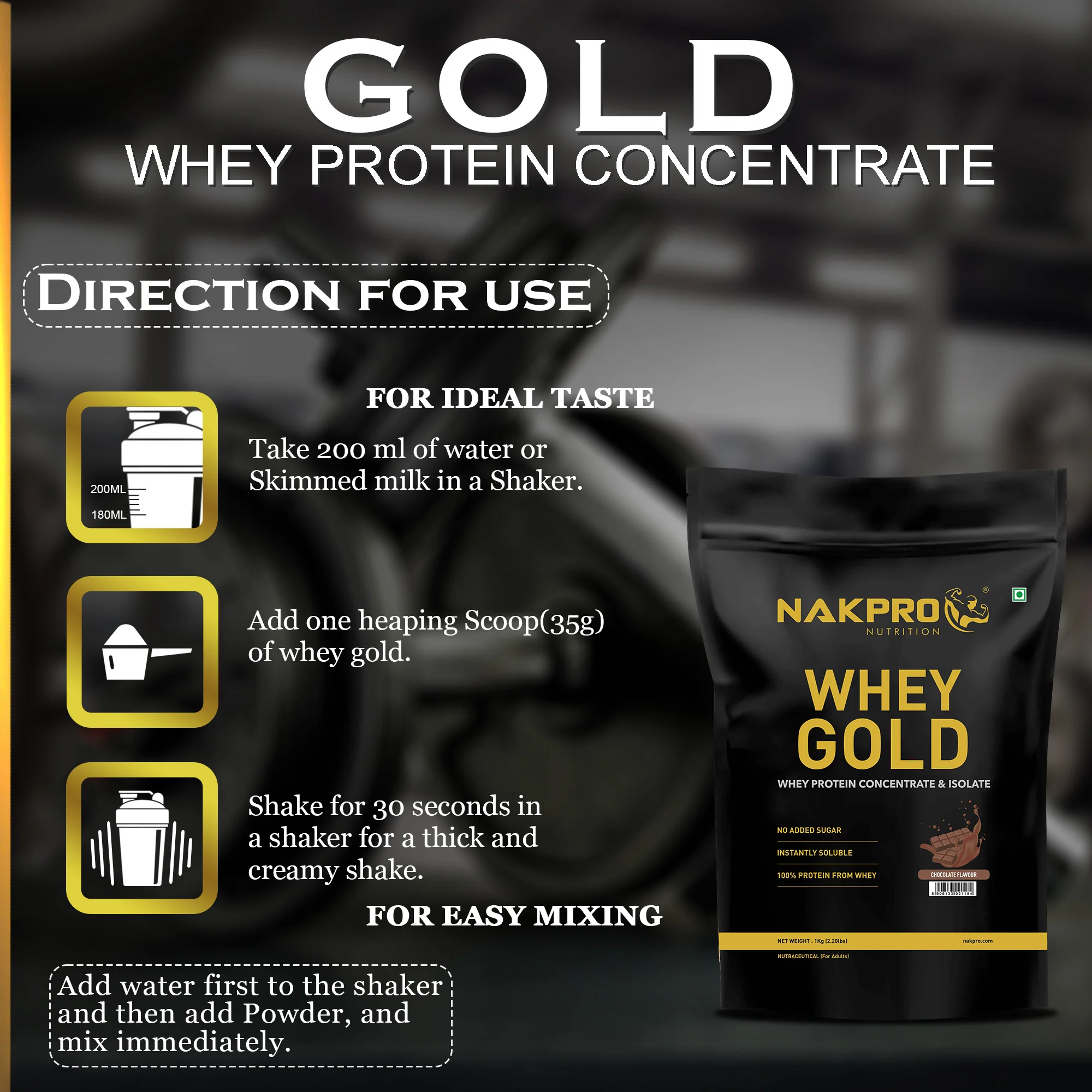 Whey Gold Whey Protein Blend - Image 42