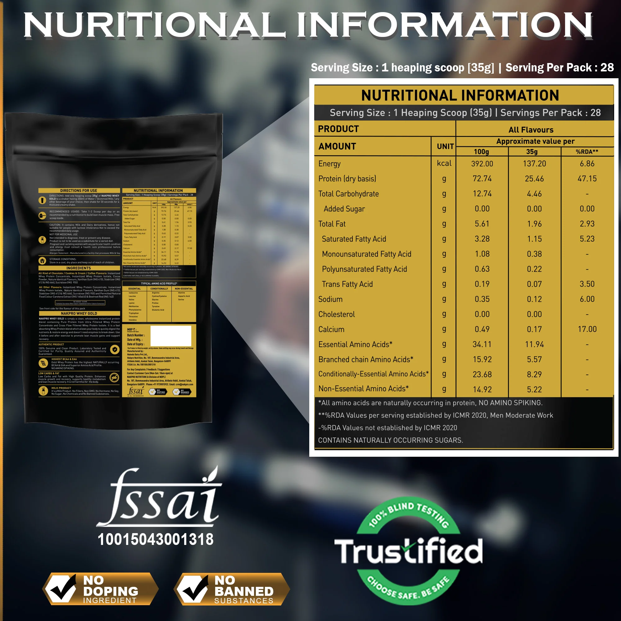 Whey Gold Whey Protein Blend - Image 49
